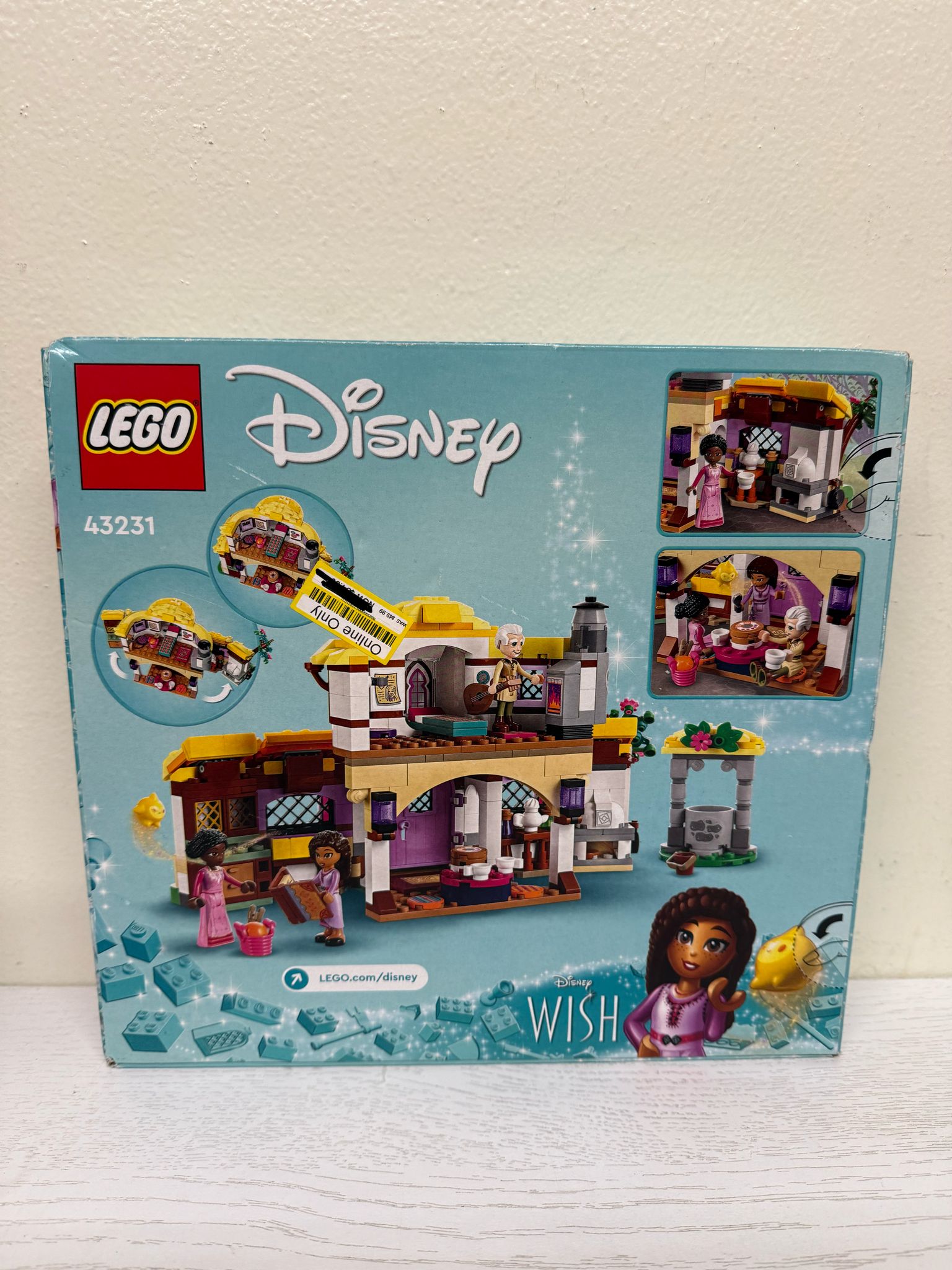 LEGO Disney Wish: Asha’s Cottage 43231 Building Toy Set (Brand New)