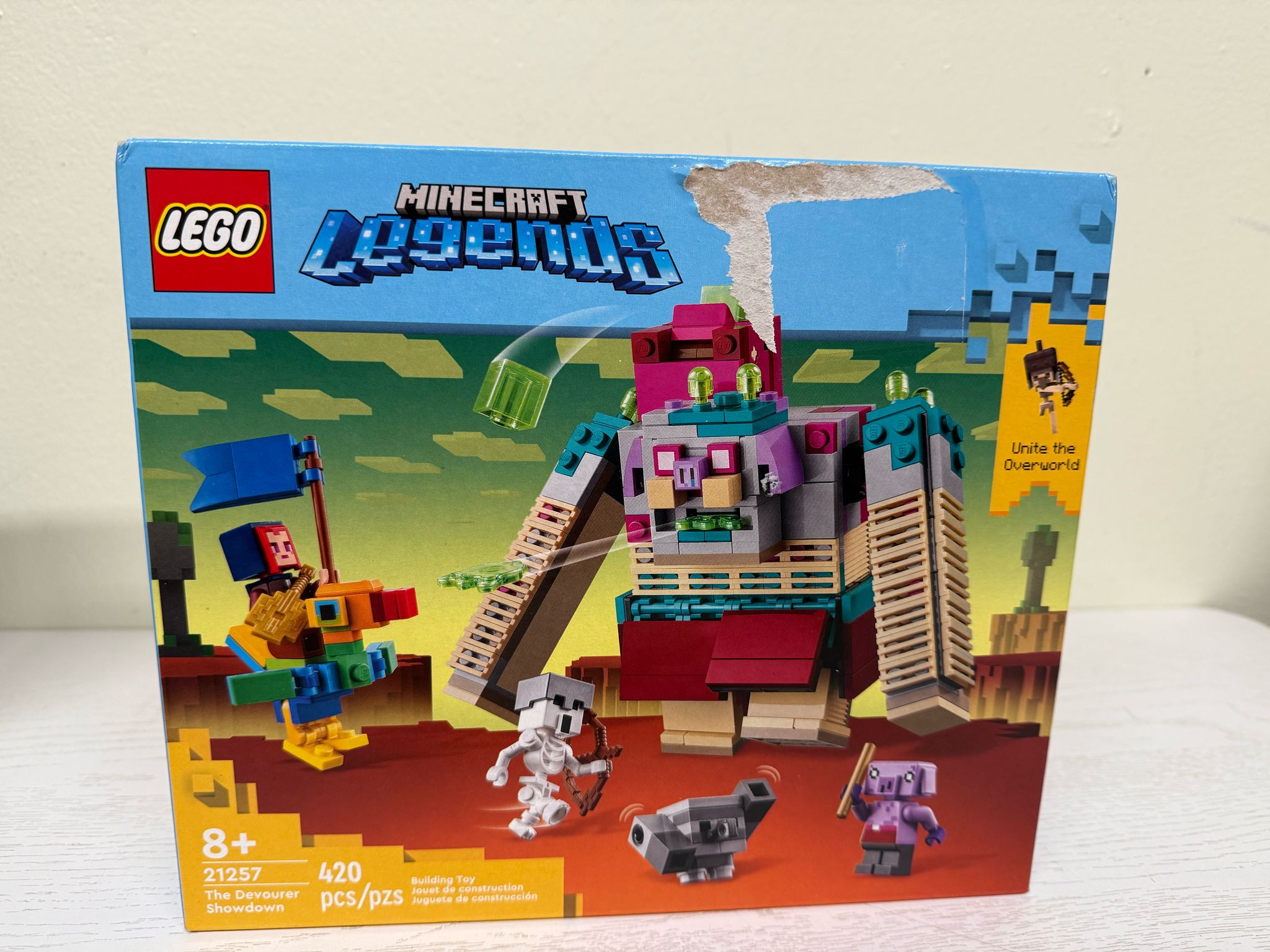 LEGO Minecraft Legends The Devourer Showdown Adventure Set (21257) (Brand New)