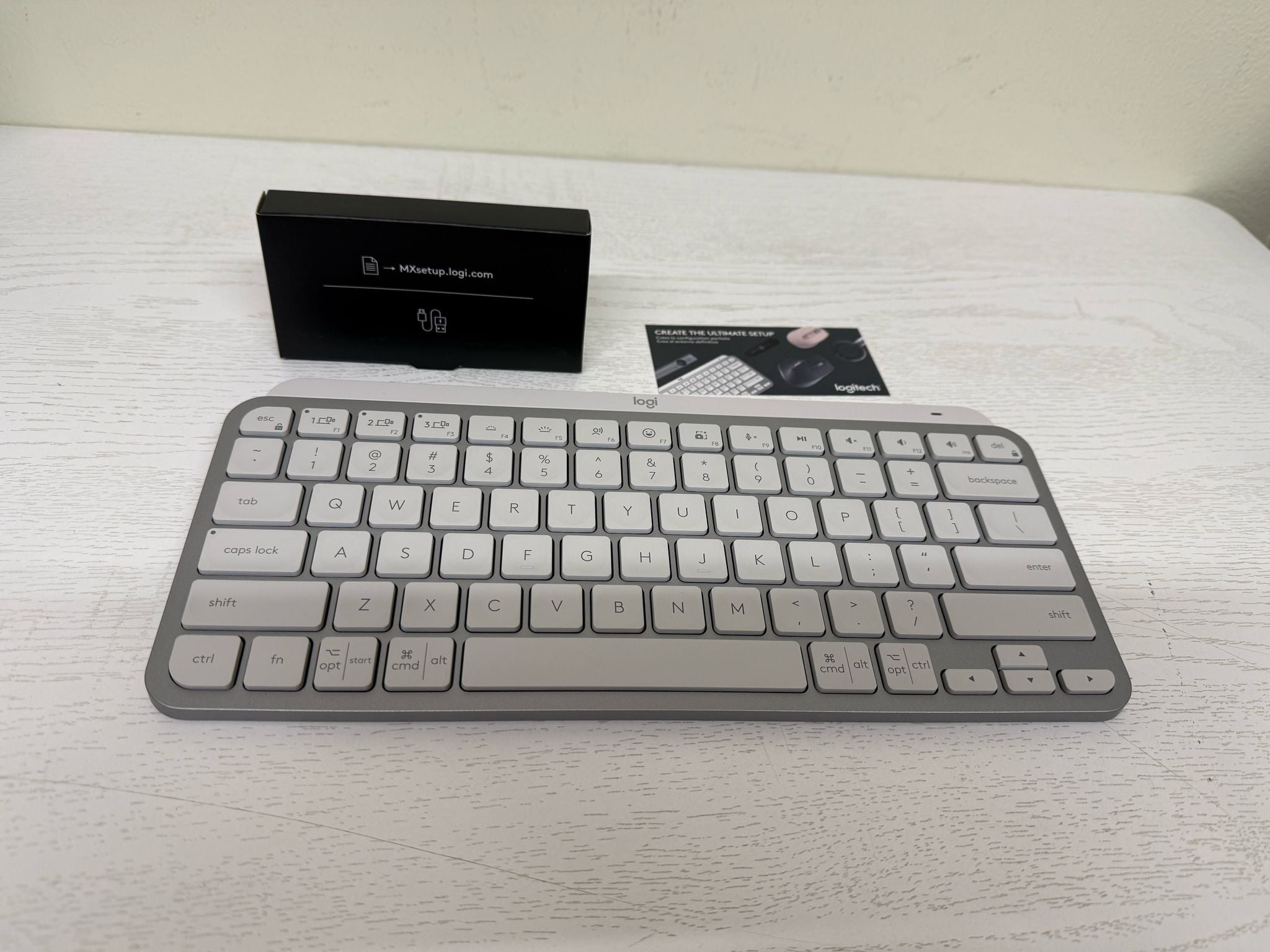 Logitech MX Keys Mini Minimalist Wireless Illuminated Keyboard (Brand New)