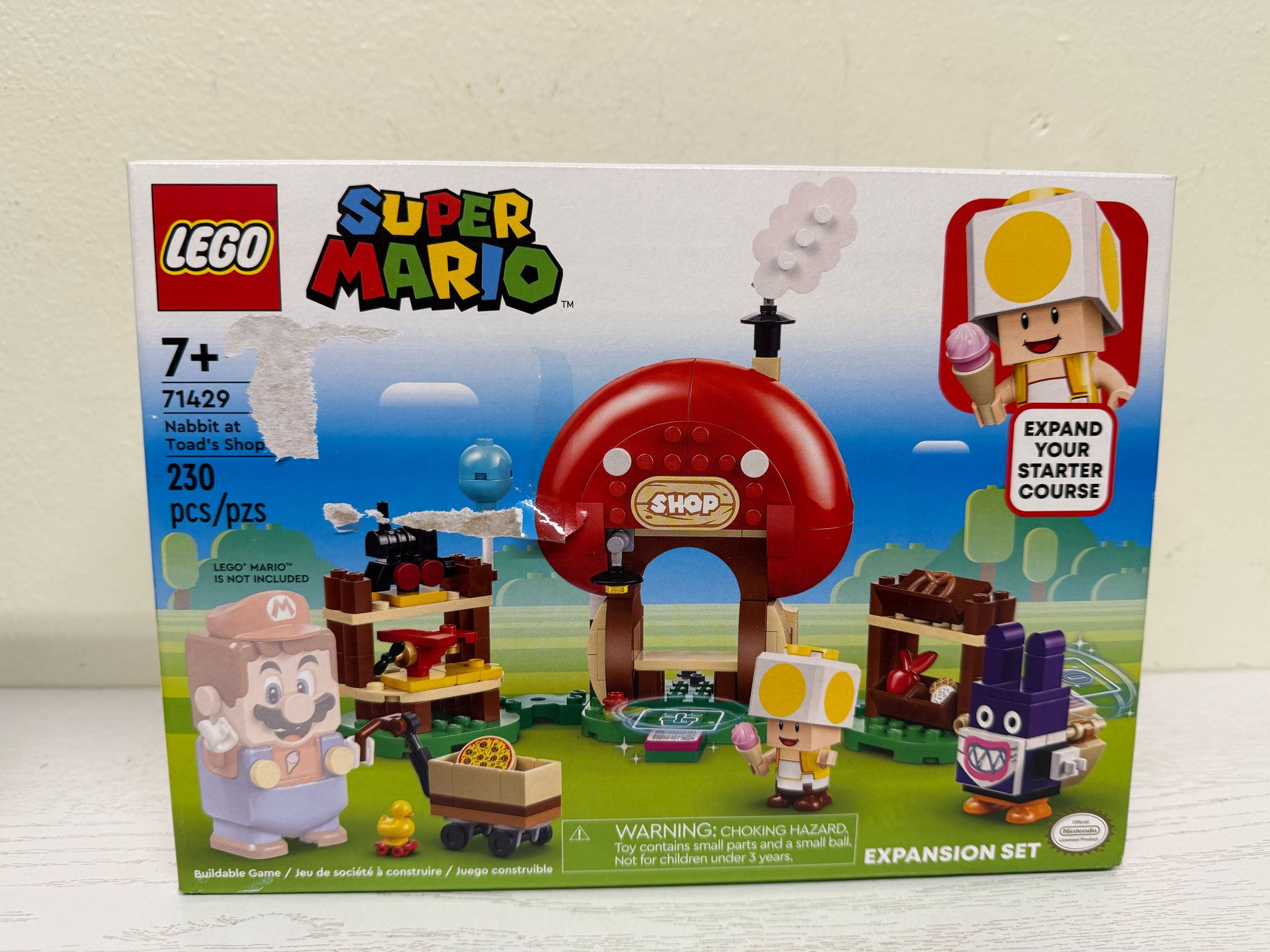 LEGO Super Mario Nabbit at Toad’s Shop Expansion Set (71429) (Brand New)