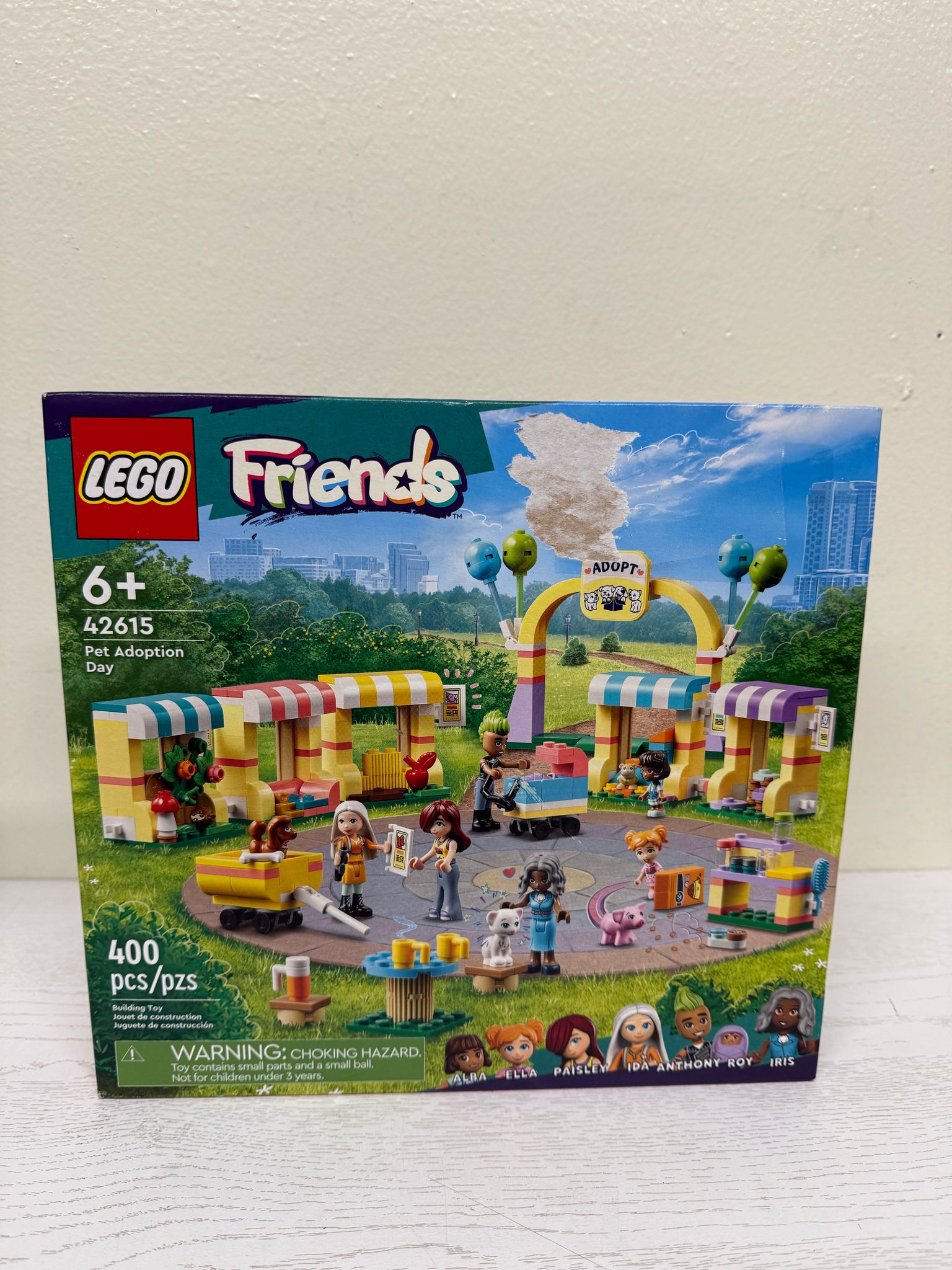 LEGO Friends Pet Adoption Day Toy, Animal Set (42615) (Brand New)