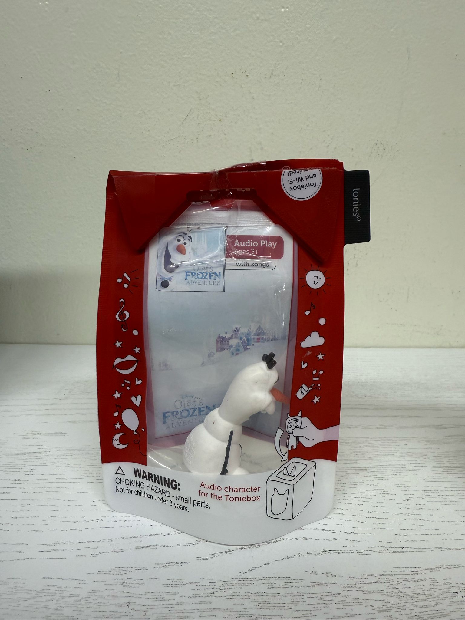 Tonies Disney Frozen Olaf Audio Play Figurine (Open)