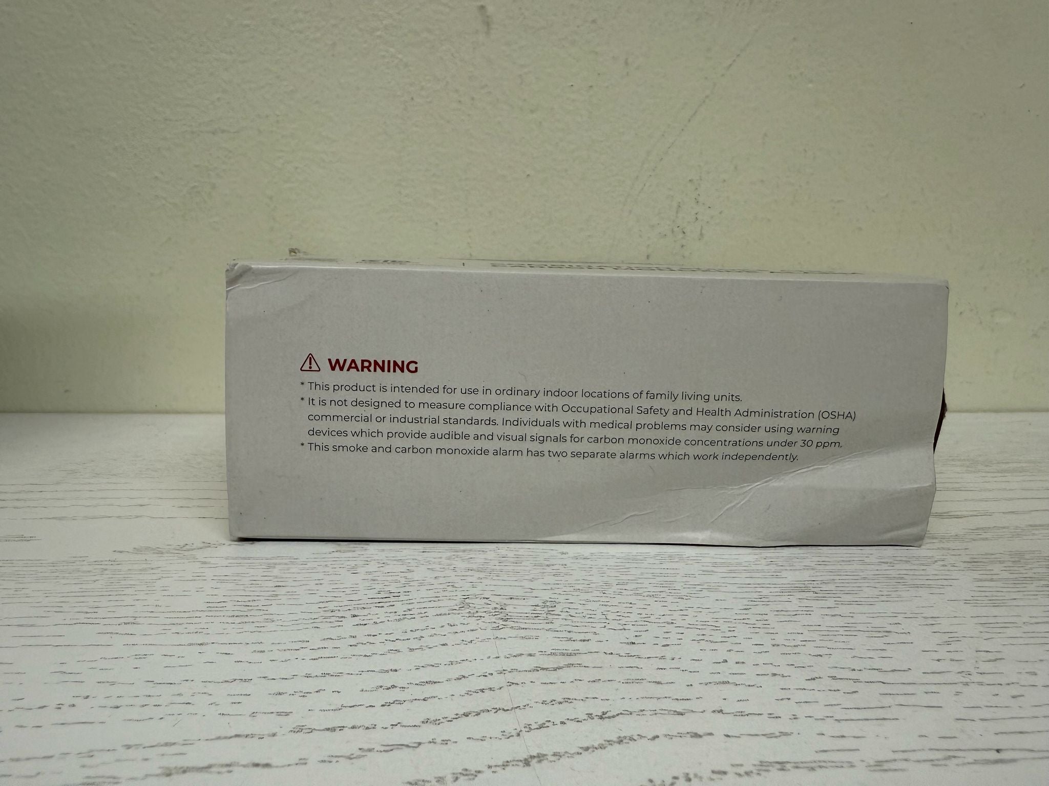 X-Sense 10-Year Battery Combination Smoke and Carbon Monoxide Alarm (Brand New)