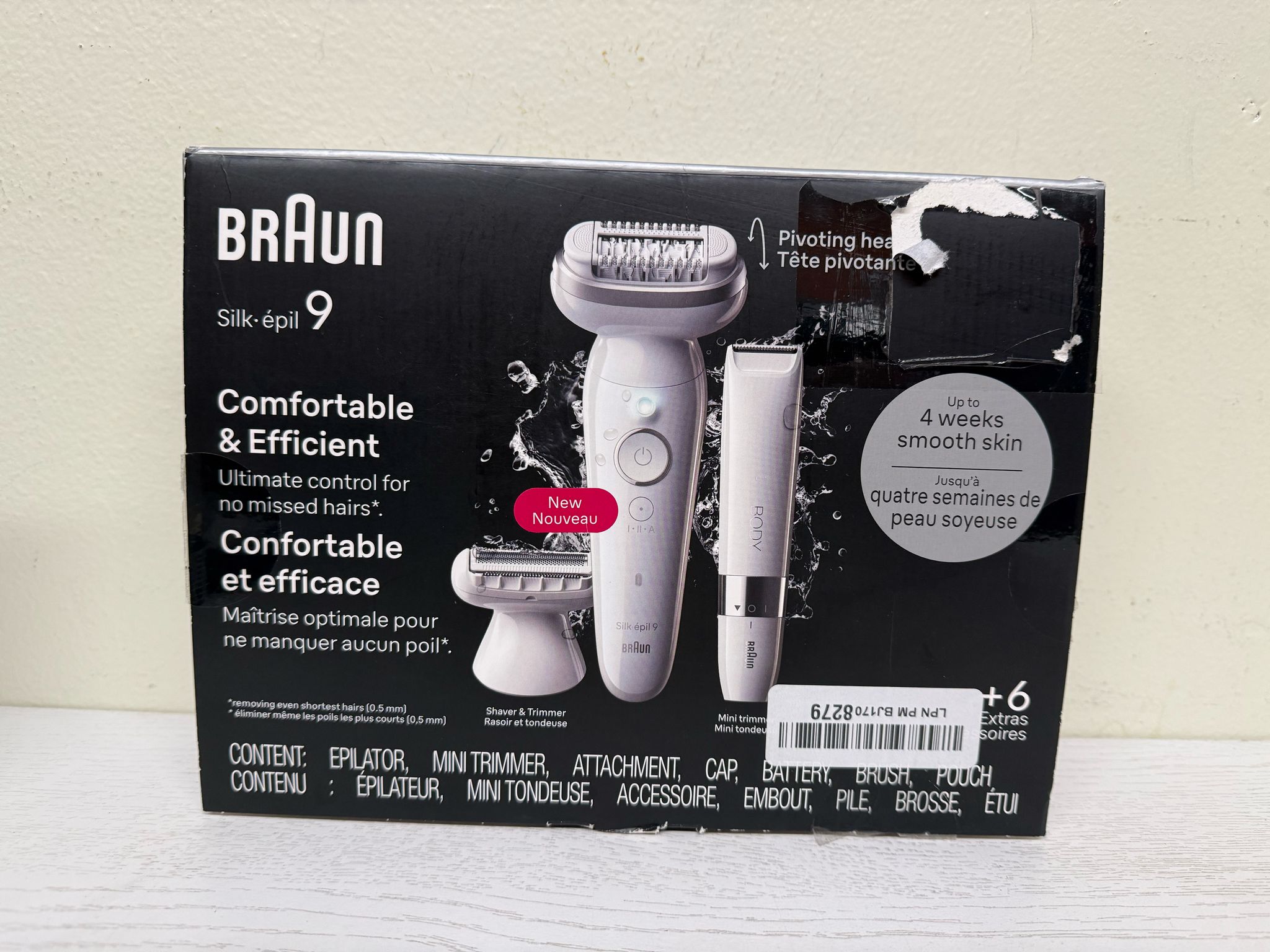 Braun Silk-épil 9 Epilator (Brand New)