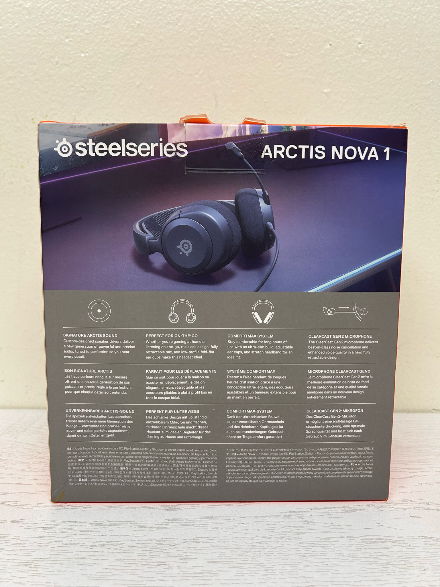 SteelSeries Arctis Nova 1 Multi-System Gaming Headset (Brand New)