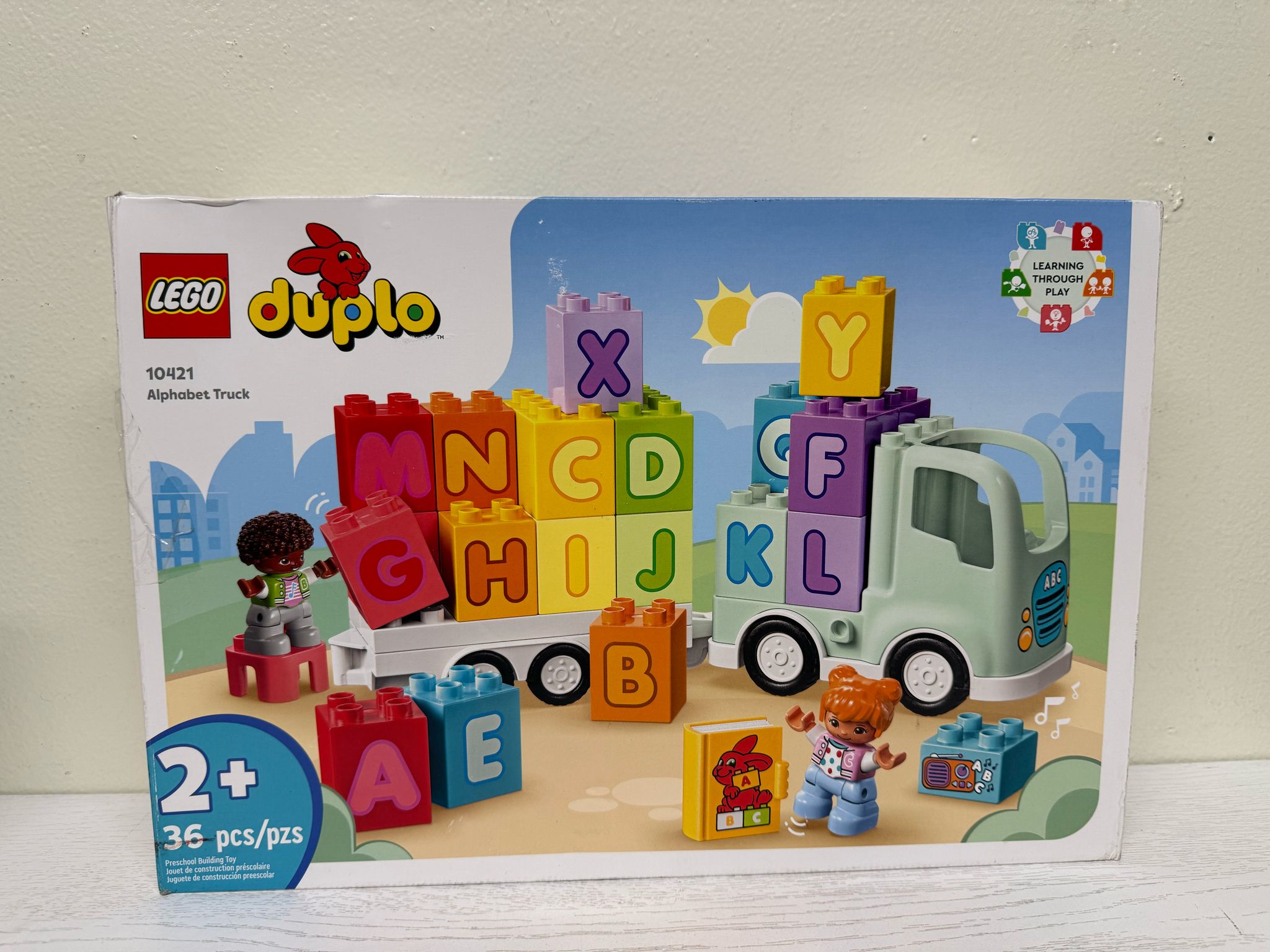 LEGO DUPLO Town Alphabet Truck Toy (Open Box)