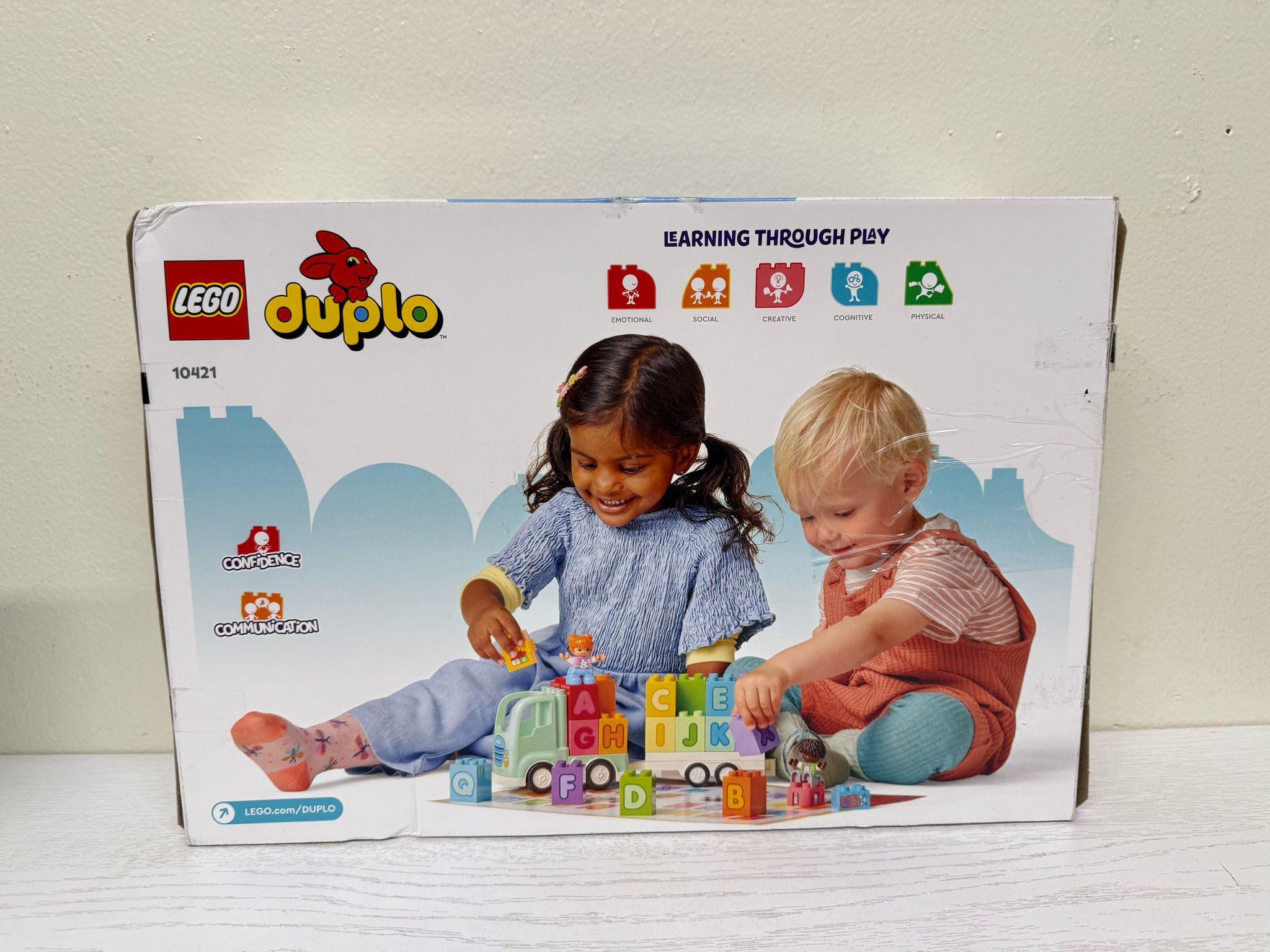 LEGO DUPLO Town Alphabet Truck Toy (Open Box)