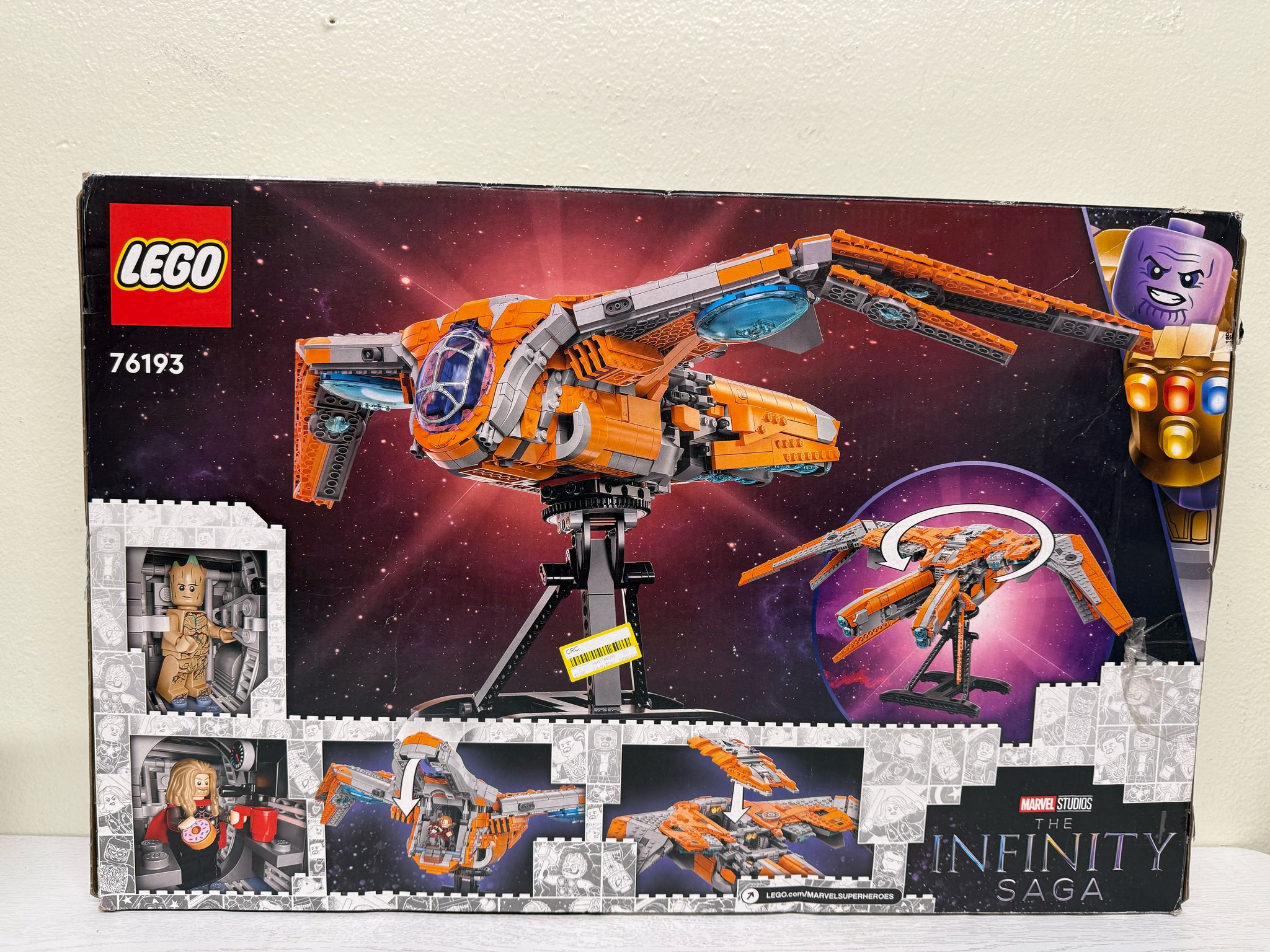 LEGO 76193 Marvel The Guardians’ Ship (Open Box)