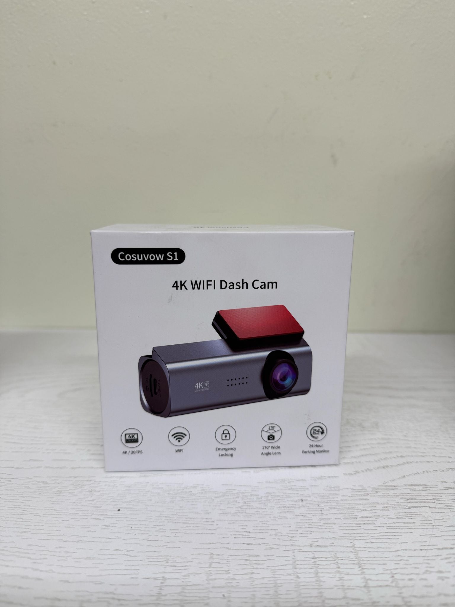 Dash Cam 4K Front Dash Camera for Cars (Lightly Used)