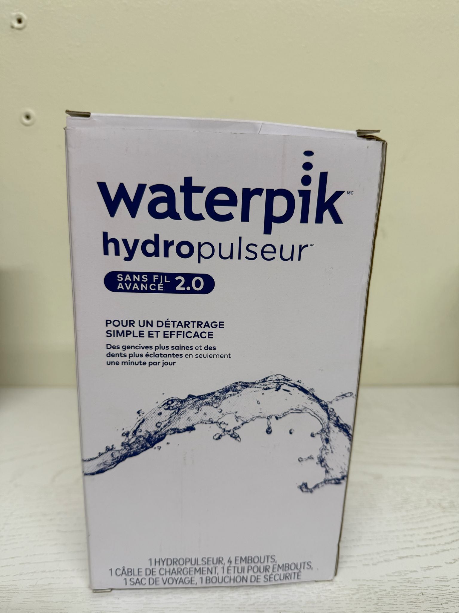 Waterpik Water Flosser Cordless Advanced 2.0 (Brand New)