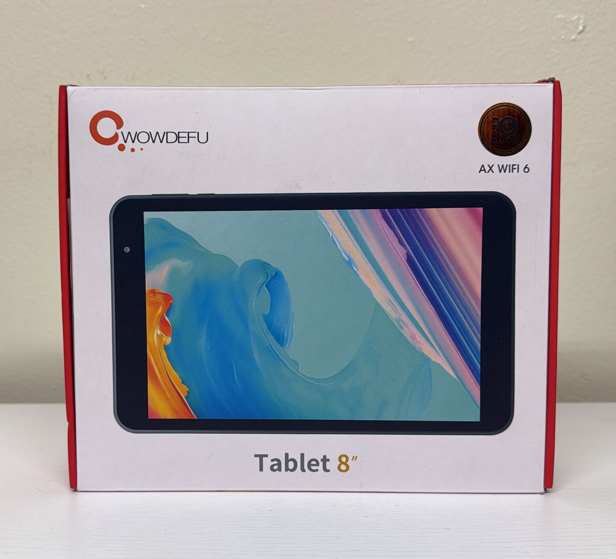 WOWDEFU 8-Inch Android Tablet (Open Box)