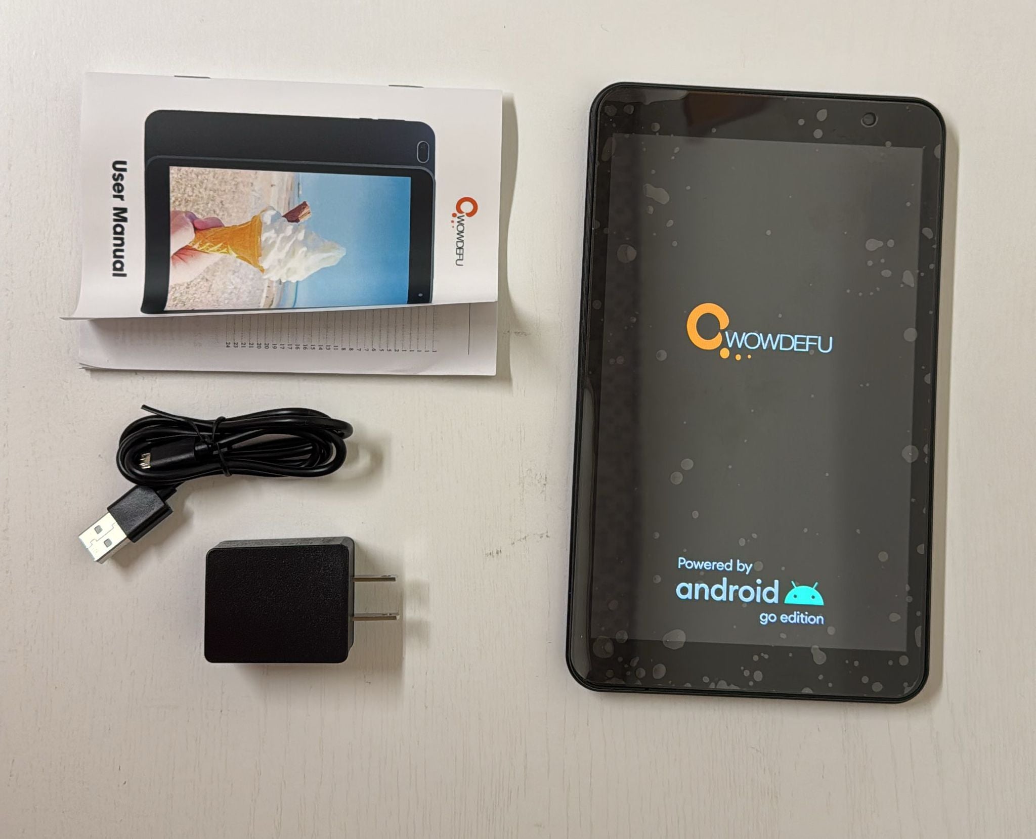 WOWDEFU 8-Inch Android Tablet (Open Box)