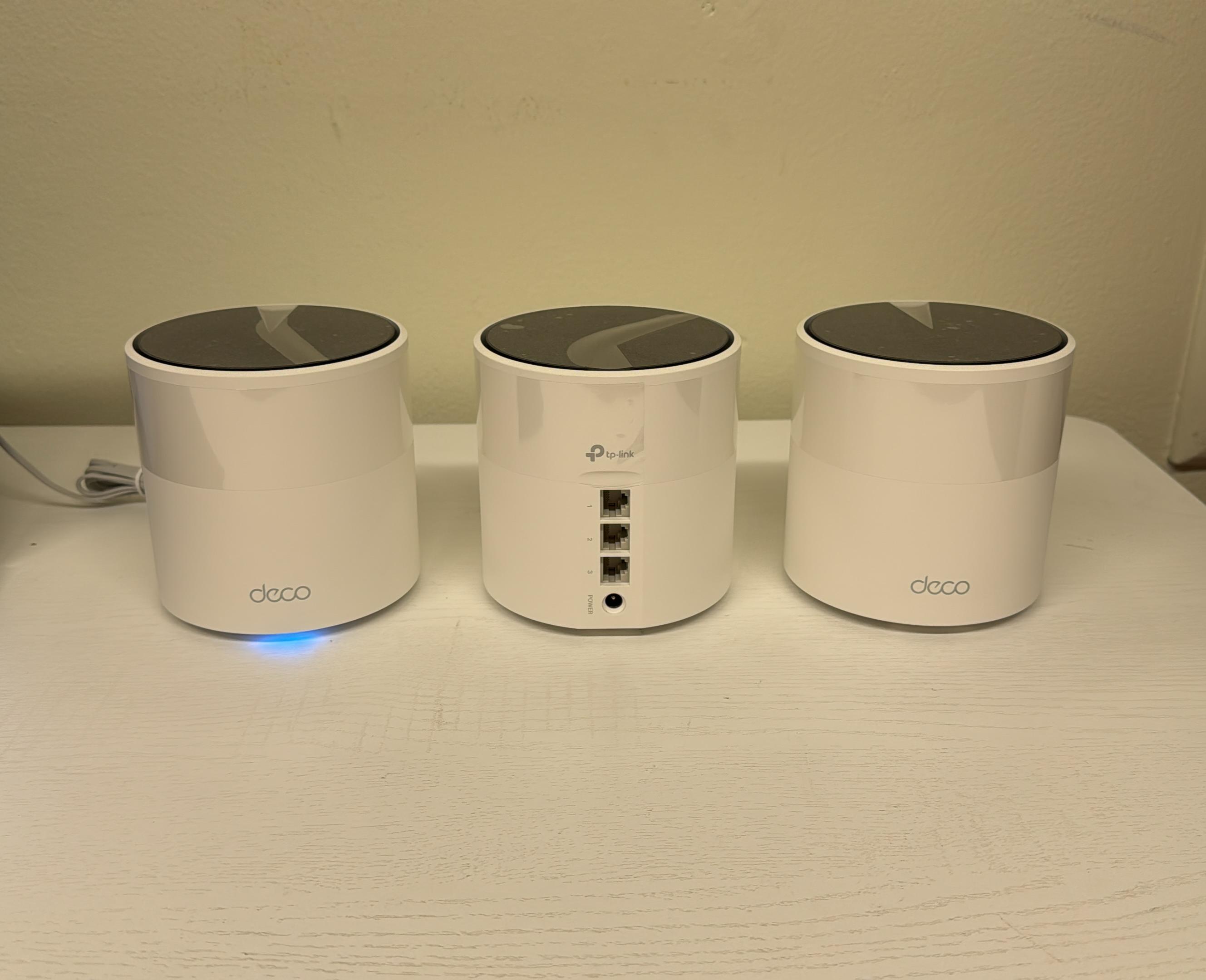 TP-Link Deco AX3000 WiFi 6 Mesh System (Deco X55) – 3-Pack (Open Box)