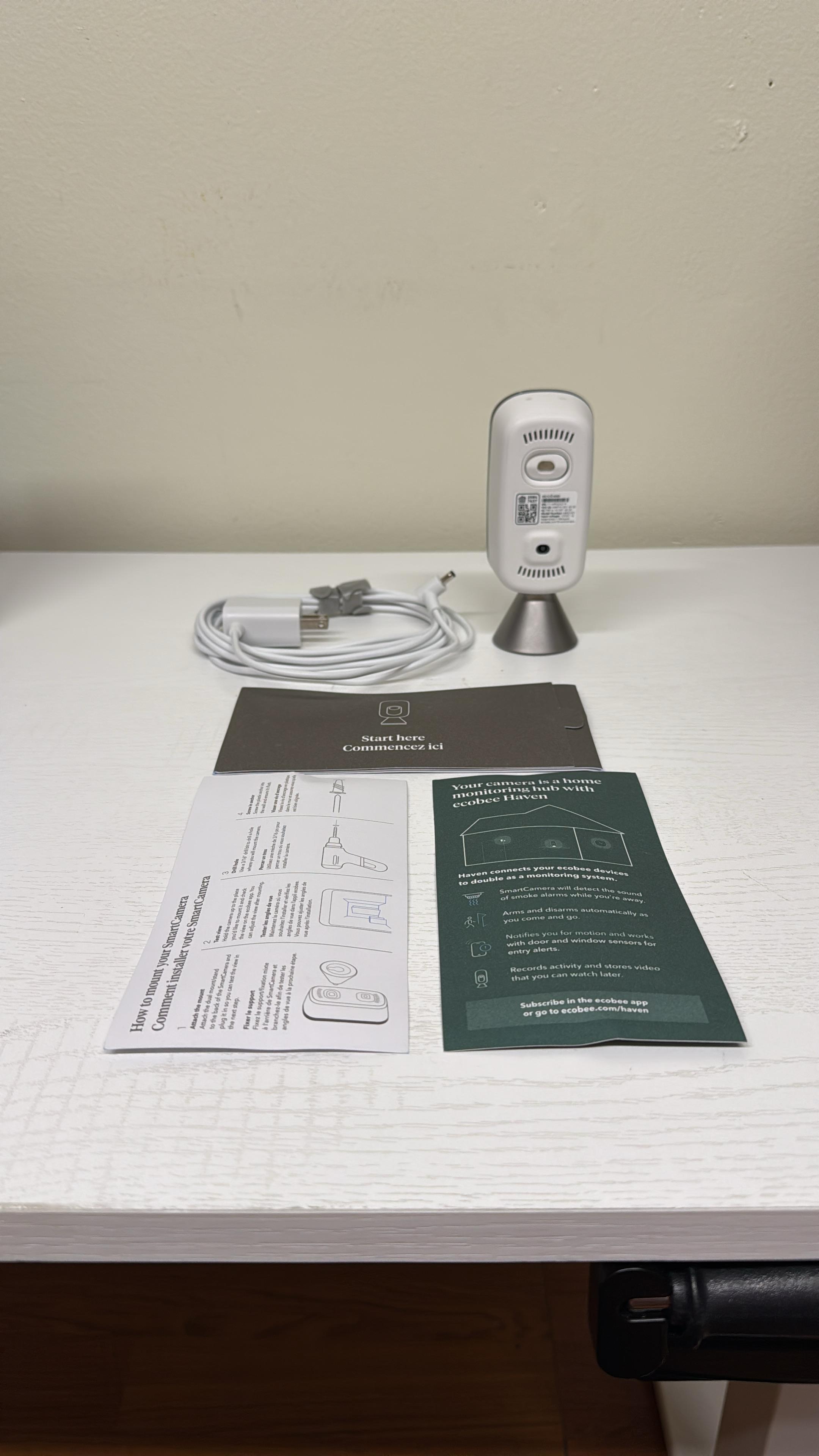 Ecobee SmartCamera – Indoor WiFi Security Camera (Lightly Used)