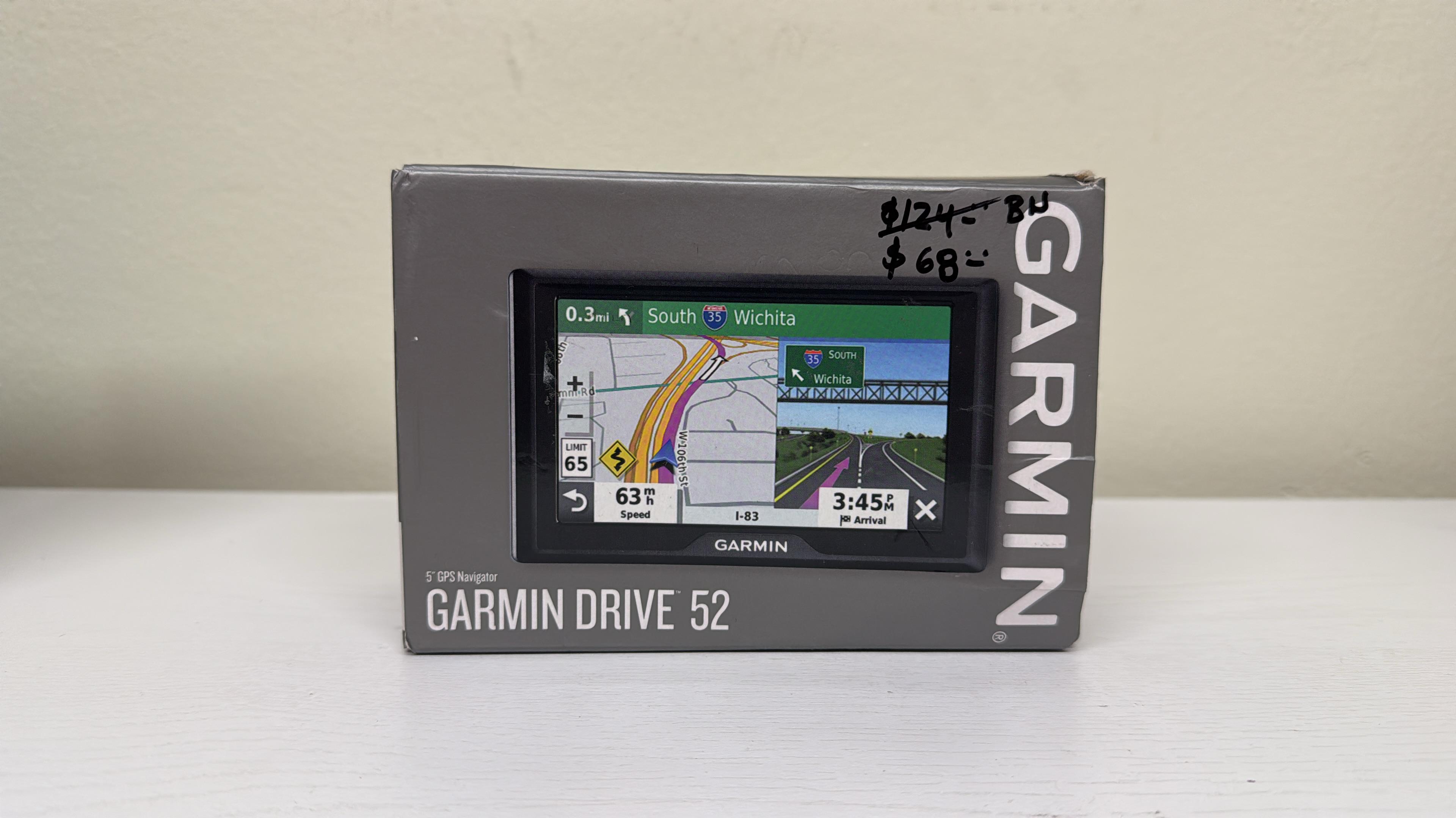 Garmin Drive 52 - GPS Navigator (Lightly Used)