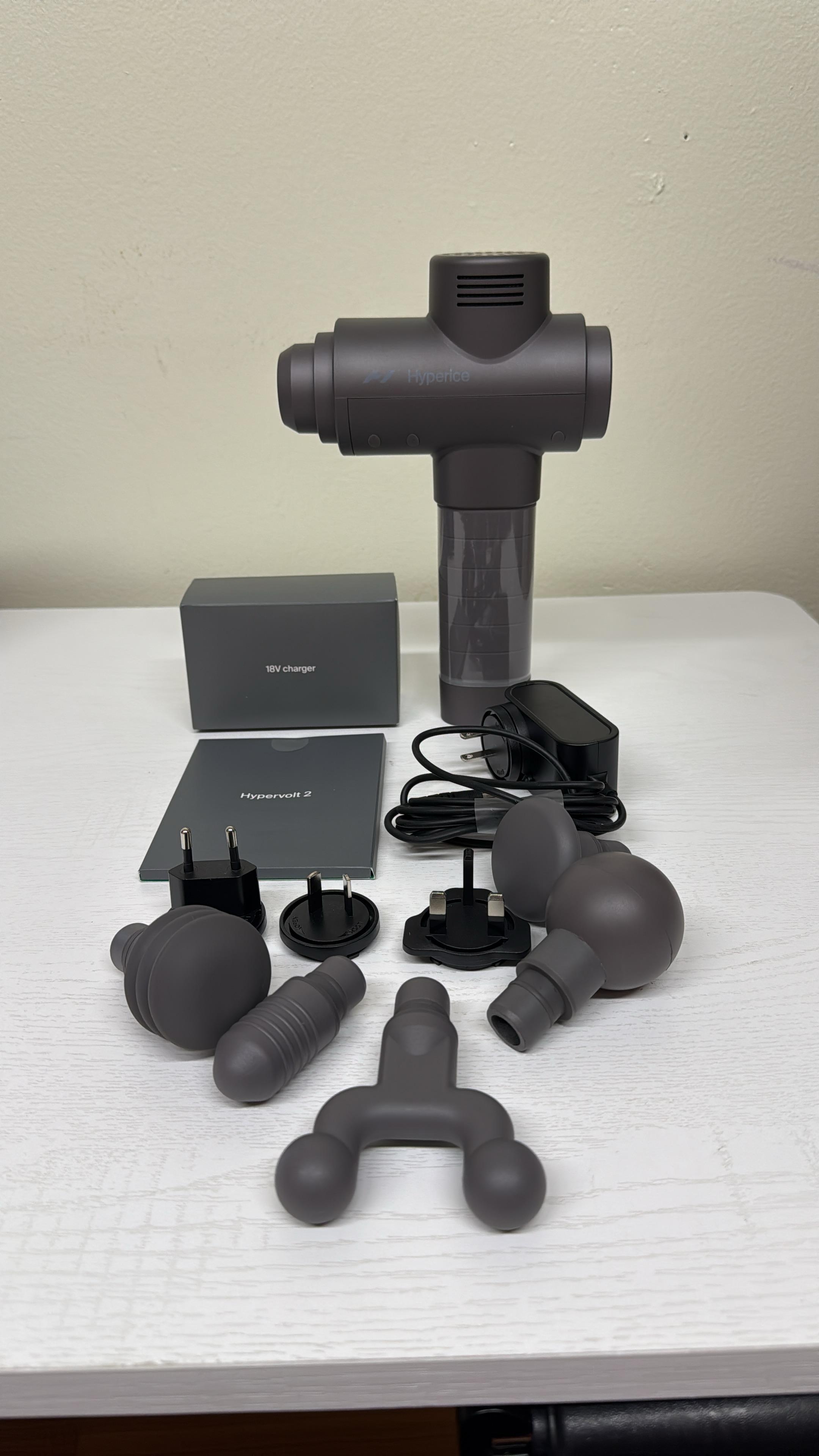 Hyperice Hypervolt 2 Black - Handheld Percussion Massage Gun (Lightly Used)