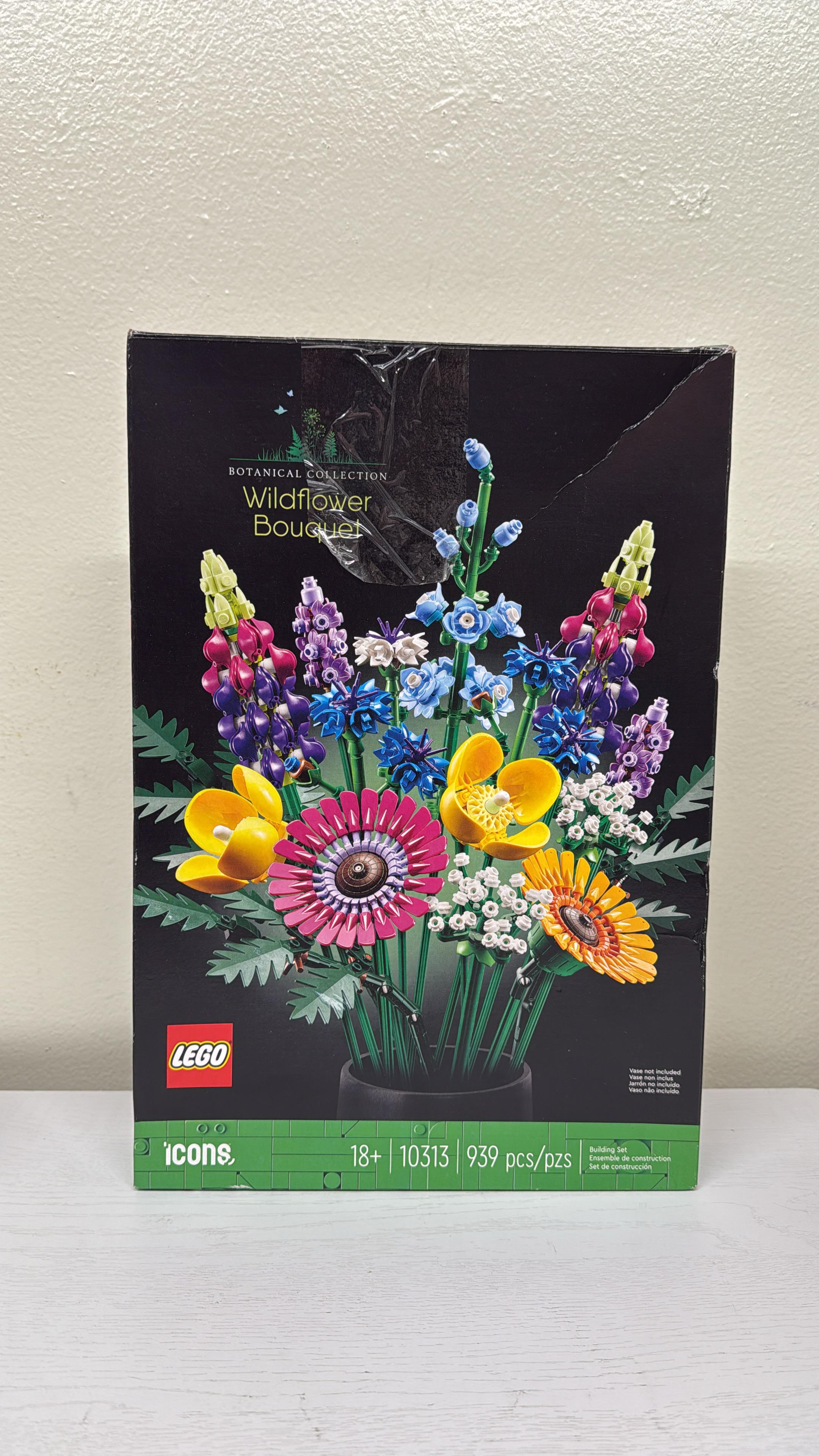 LEGO Icons Wildflower Bouquet (10313) (Open Box)