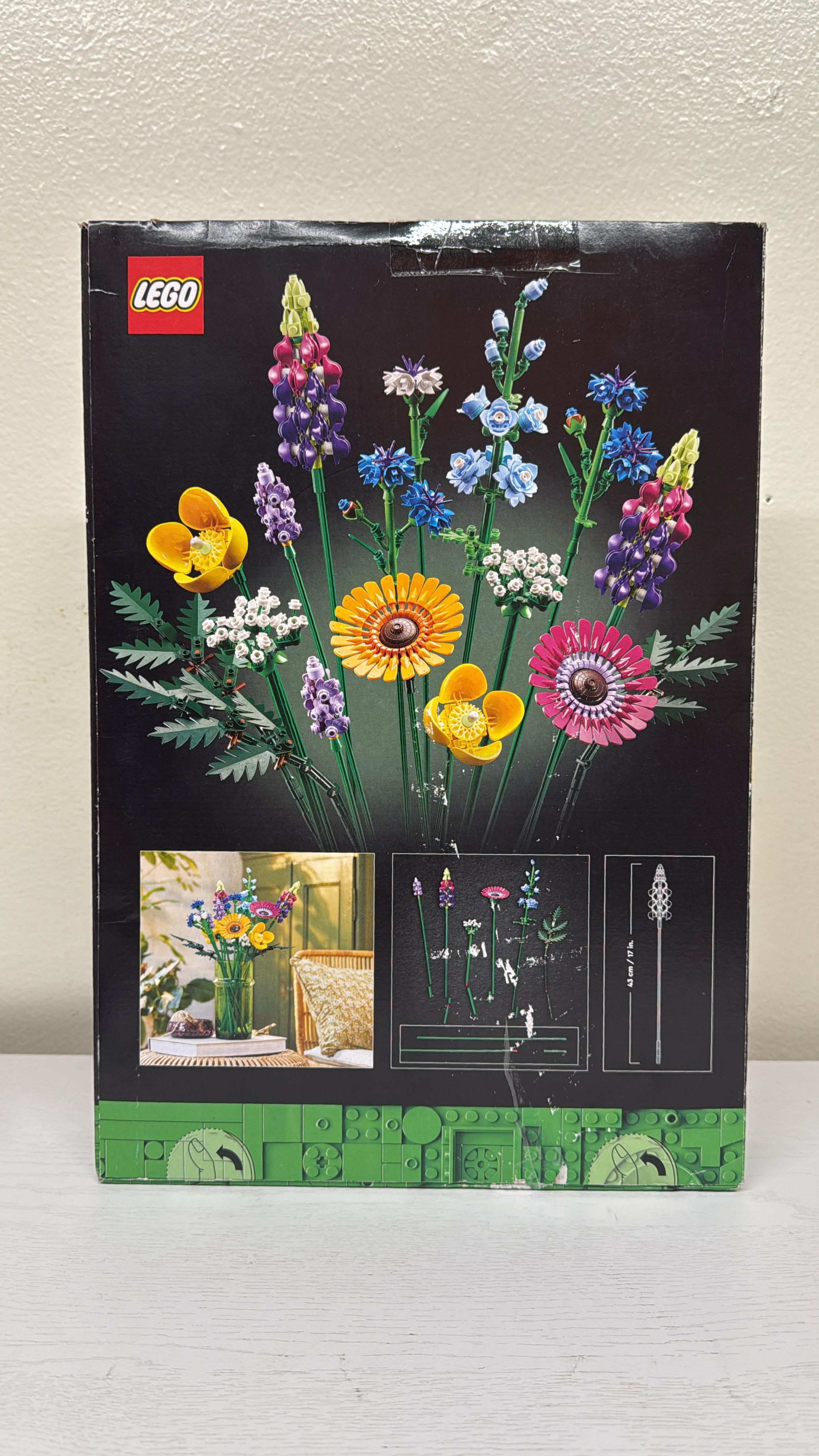 LEGO Icons Wildflower Bouquet (10313) (Open Box)