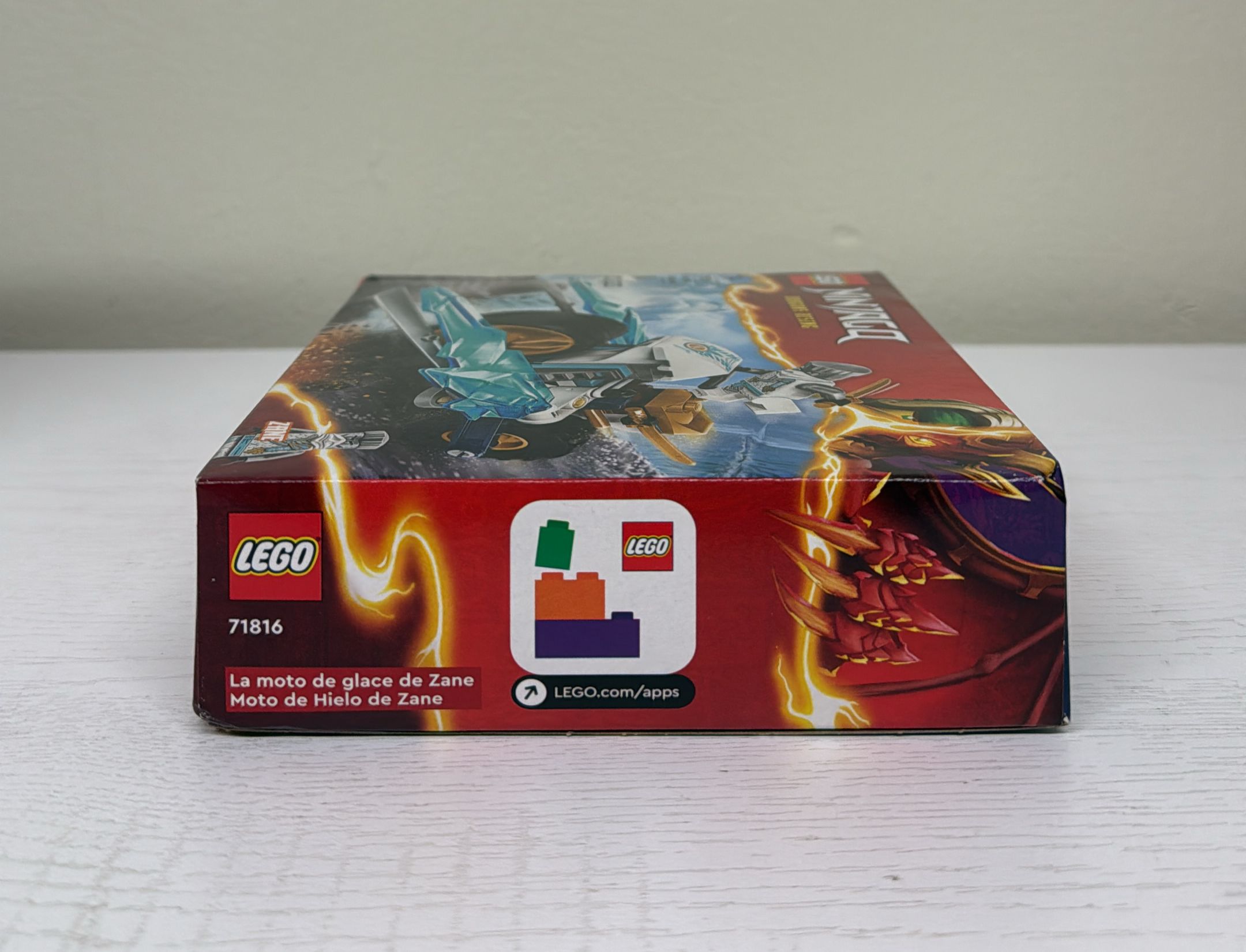 LEGO NINJAGO Zane's Ice Motorcycle Toy Set (71816) (Brand New)