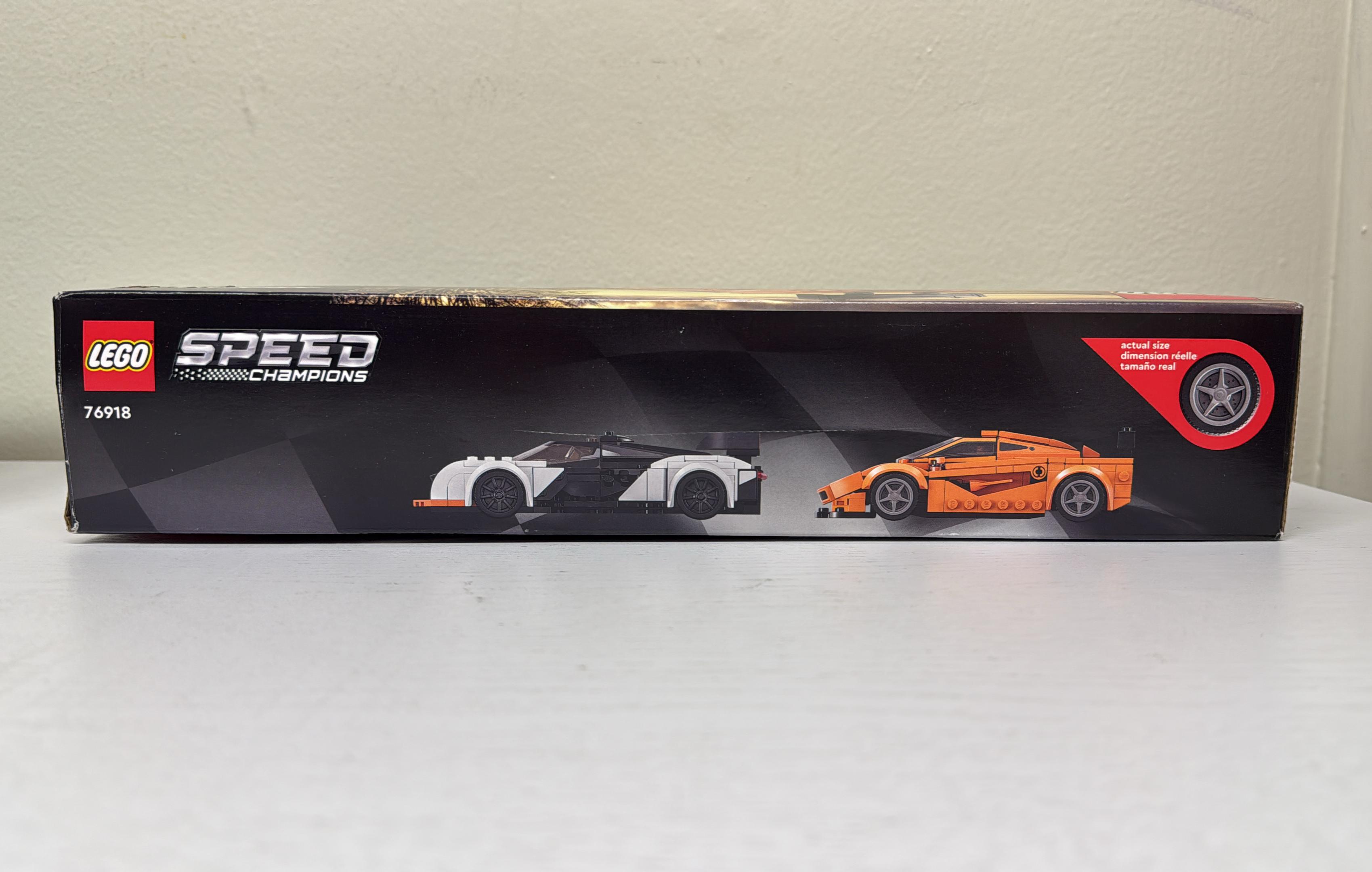 LEGO Speed Champions McLaren Solus GT &amp; McLaren F1 LM (76918) (Open Box)