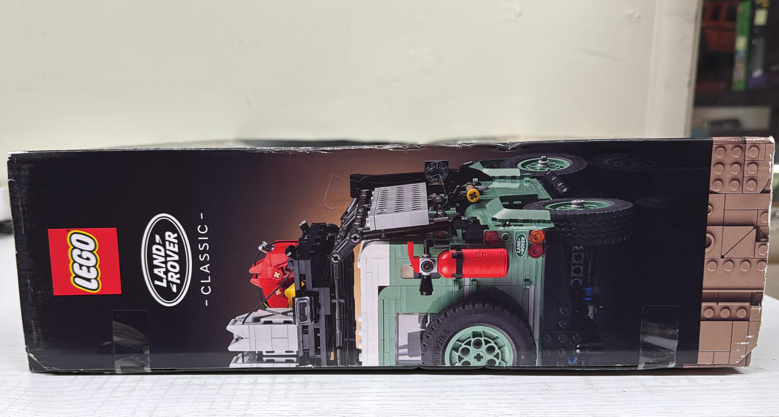 LEGO Icons Land Rover Classic Defender 90 Model Car Building Set 10317 (Open Box)