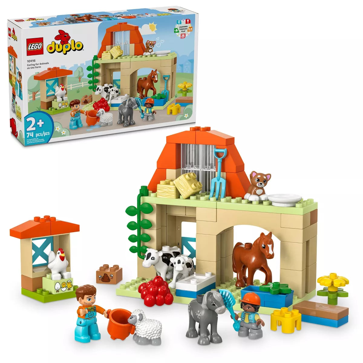 LEGO DUPLO Town Caring for Animals at the Farm Toy (10416) (Brand New)