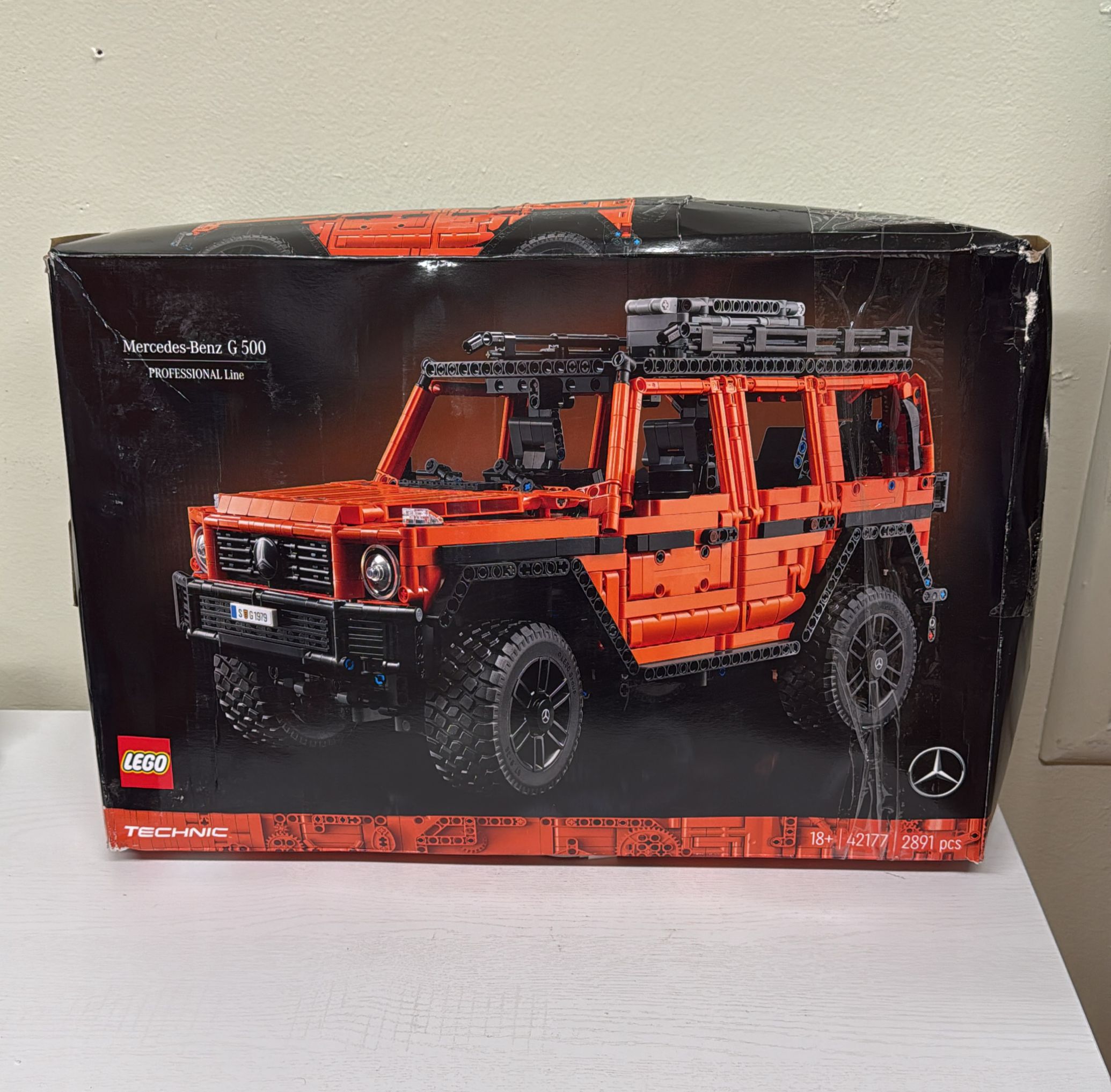 LEGO Technic Mercedes-Benz G 500 PROFESSIONAL Line Car Building Set 42177 (Brand New)