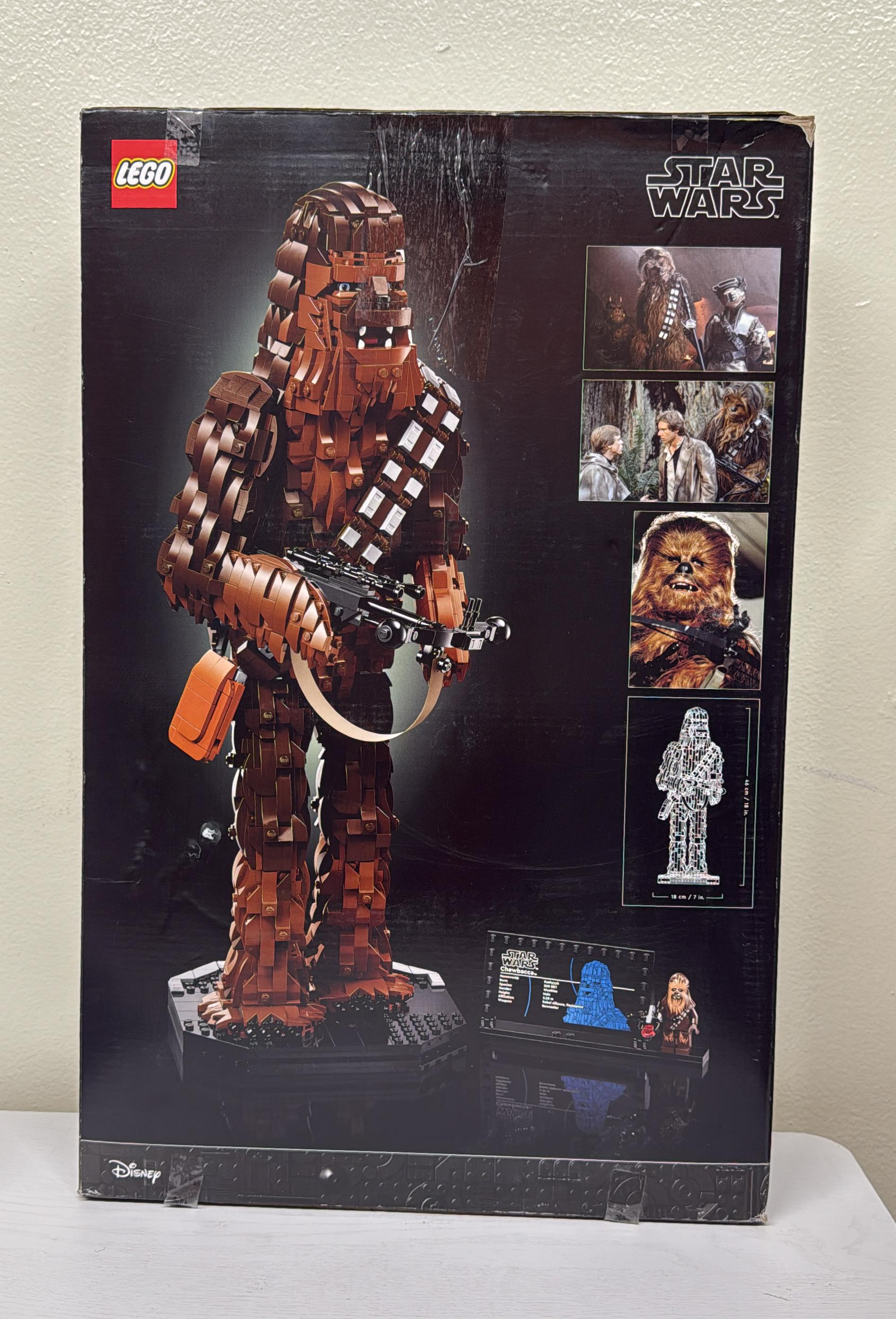 LEGO Star Wars Chewbacca Figure Building Set 75371 (Open Box)