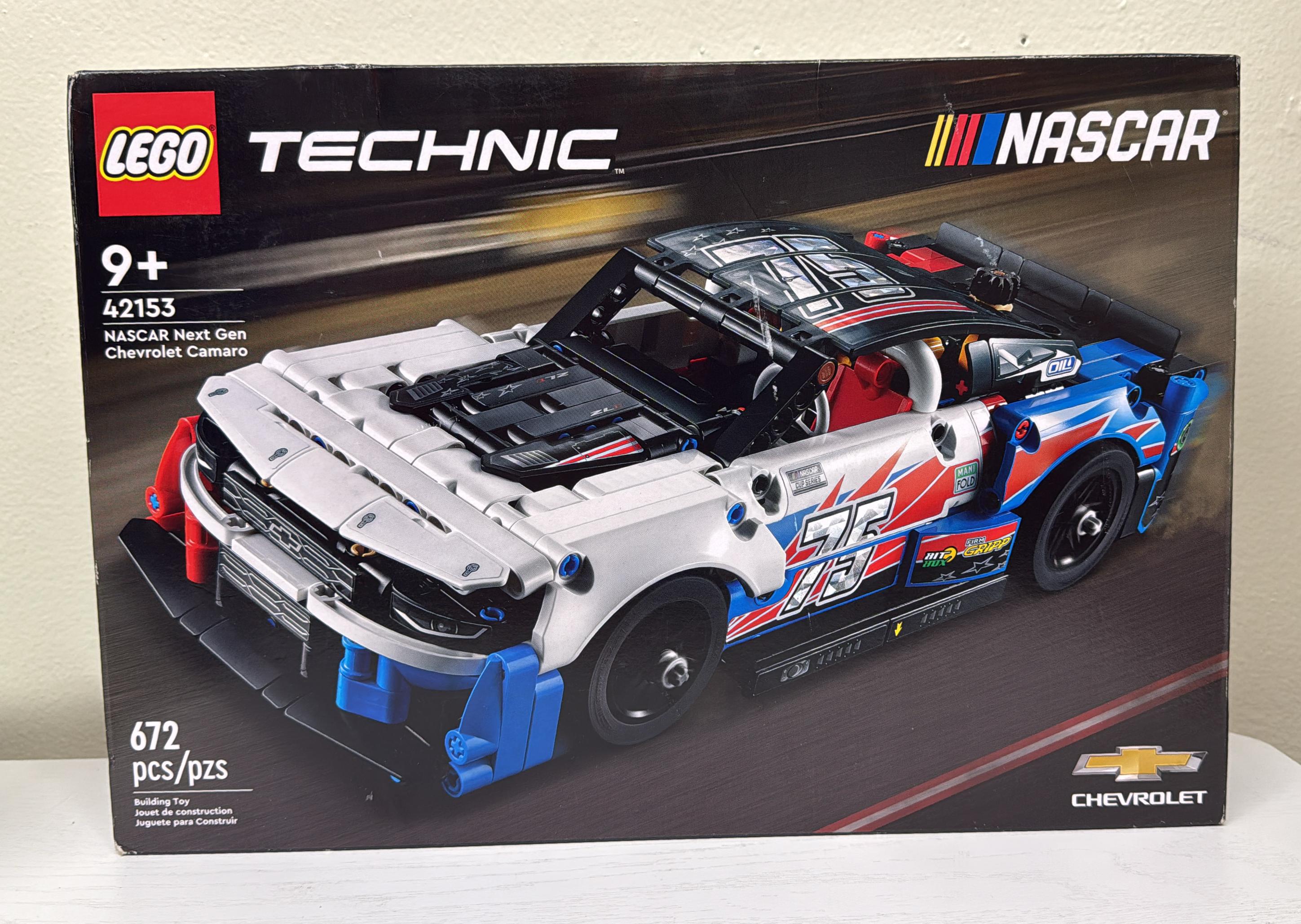 LEGO Technic NASCAR Next Gen Chevrolet Camaro ZL1 (42153) (Brand New)