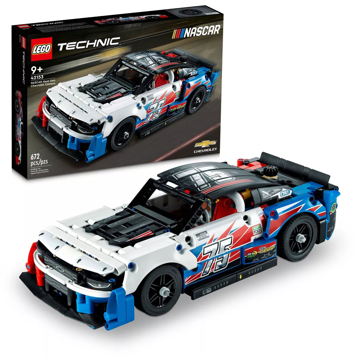 LEGO Technic NASCAR Next Gen Chevrolet Camaro ZL1 (42153) (Brand New)