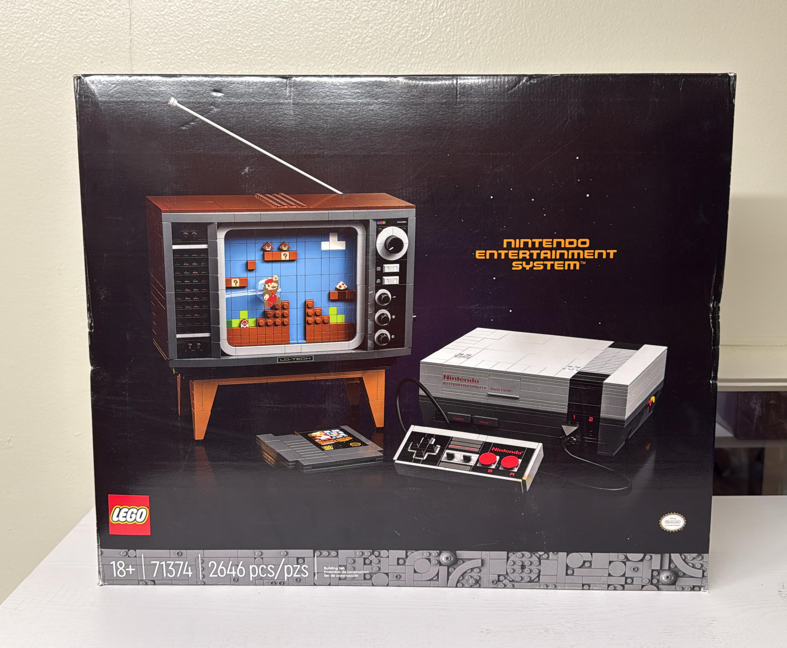 LEGO Super Mario Nintendo Entertainment System Set 71374 (Brand New)