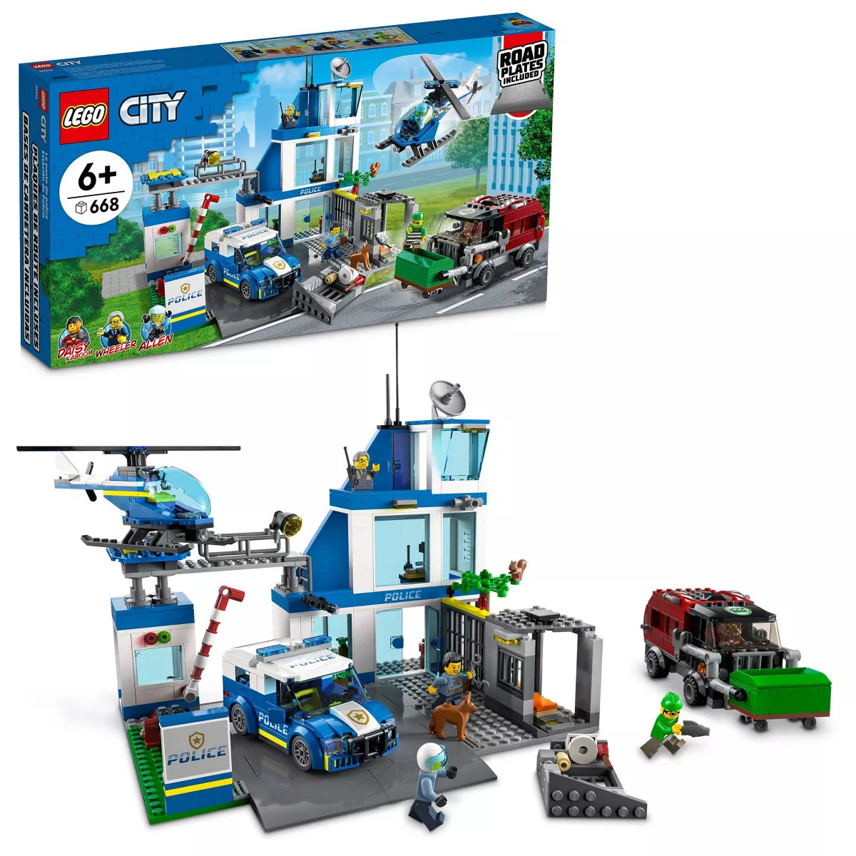 LEGO City Police Station Truck &amp; Helicopter Set (60316) (Brand New)