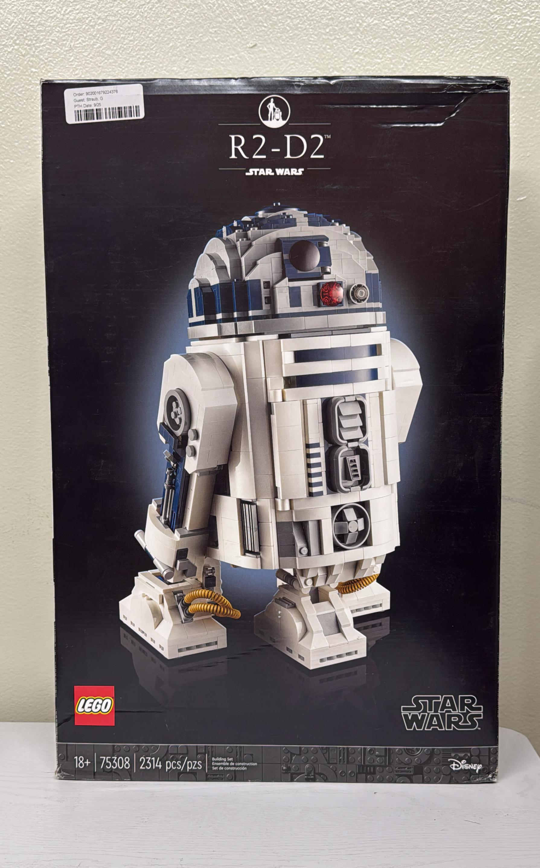 LEGO Star Wars R2-D2 Droid Building Set 75308 (Brand New)