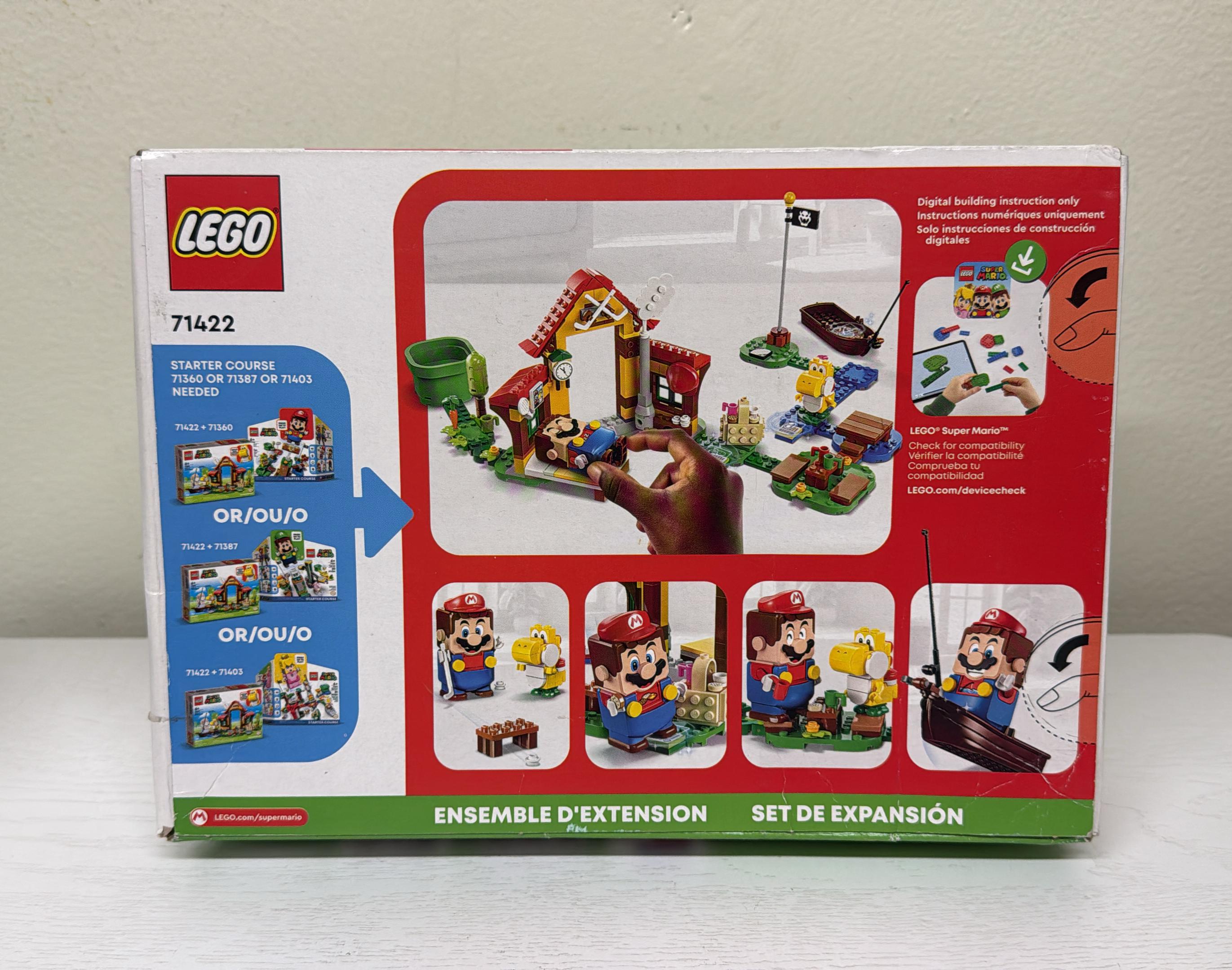 LEGO Super Mario: Picnic at Mario's House Expansion Set (71422) (Brand New)