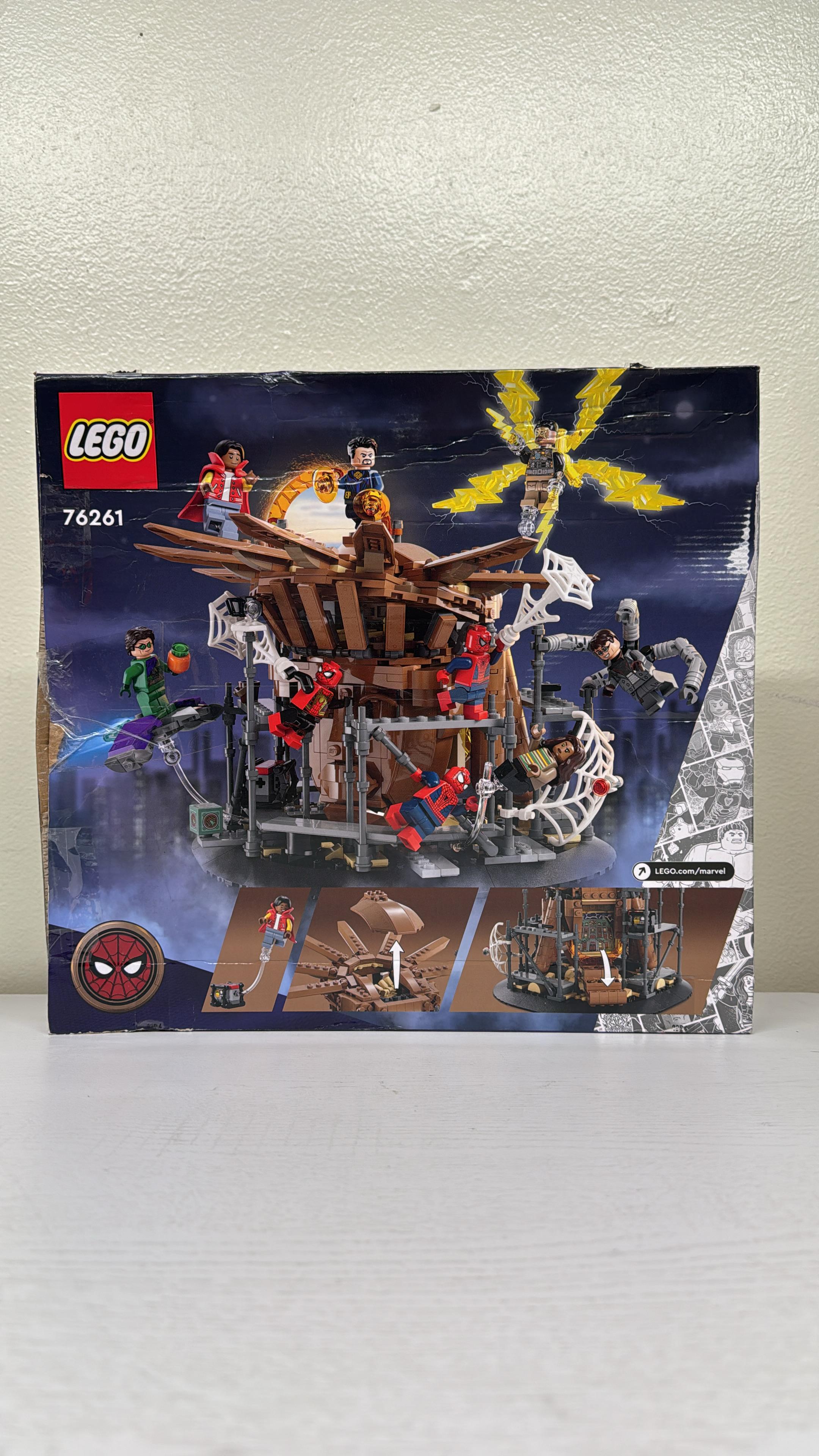 LEGO Marvel Spider-Man Final Battle Collectible Display Set 76261 (Open Box)