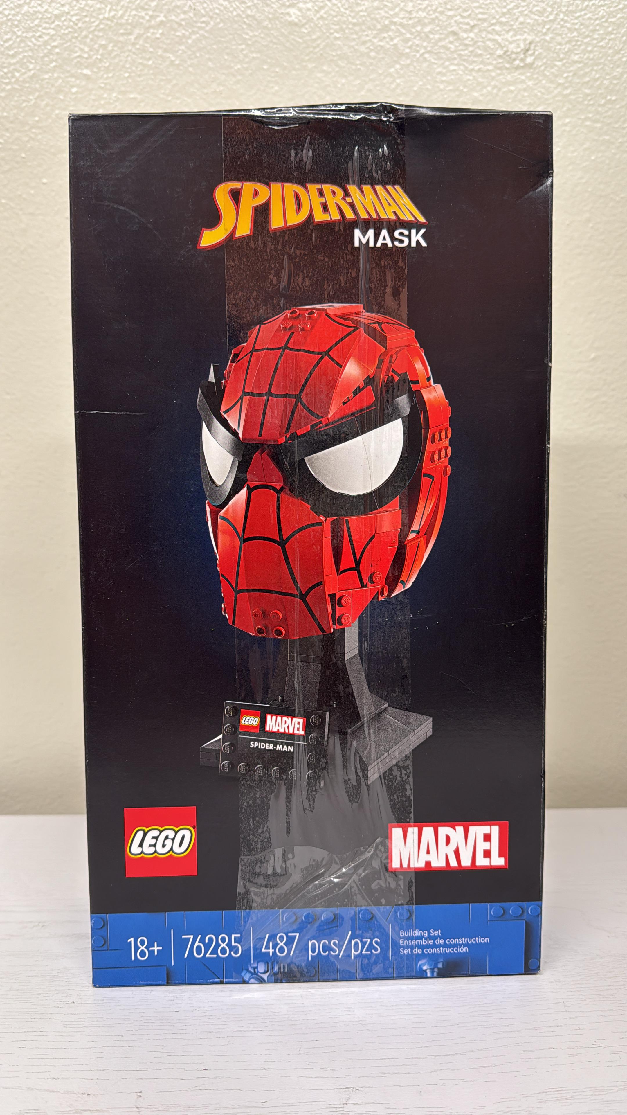 LEGO Marvel Spiderman Mask Super Hero Kit 76285