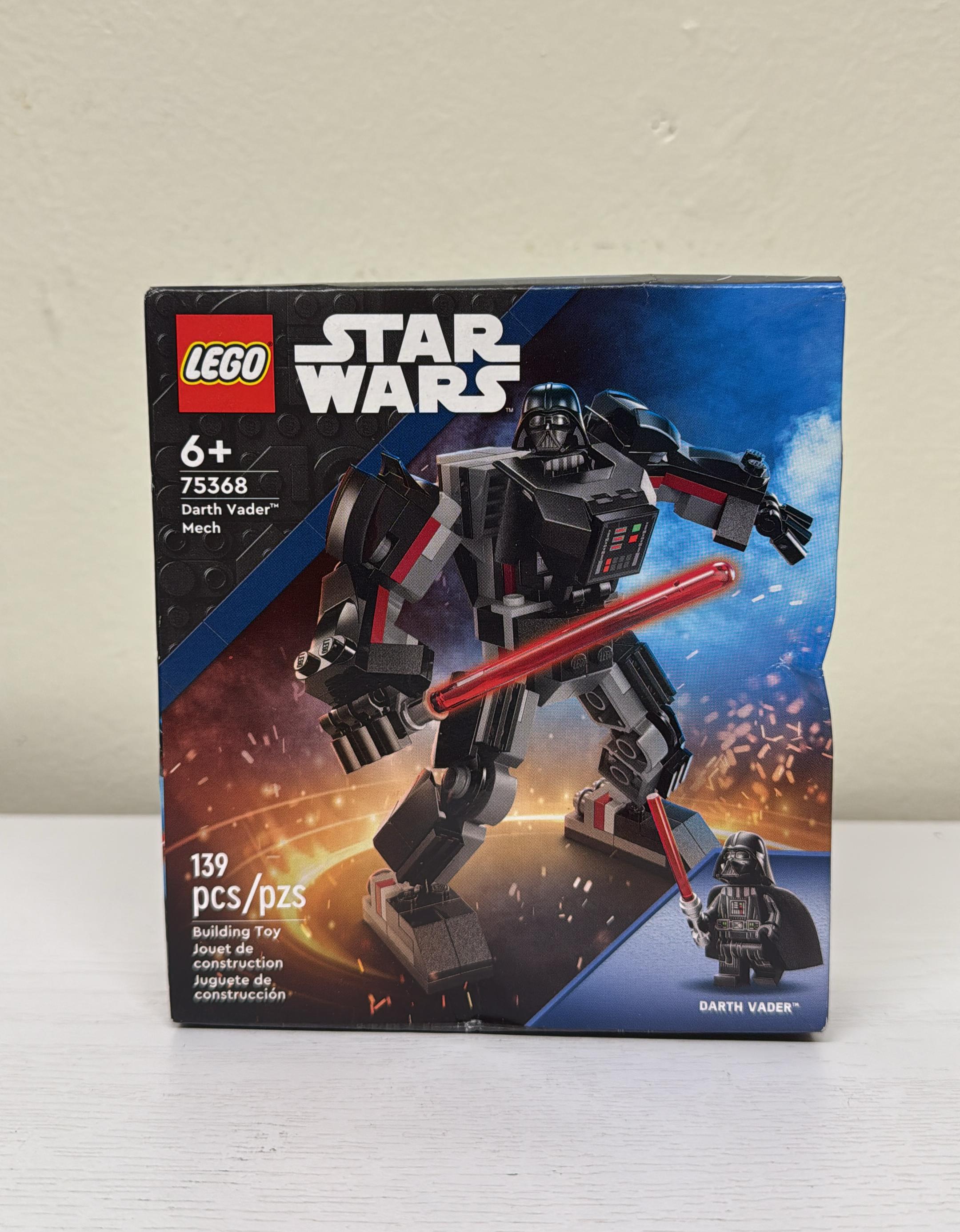 LEGO Star Wars Darth Vader Mech Action Figure 75368 (Brand New)