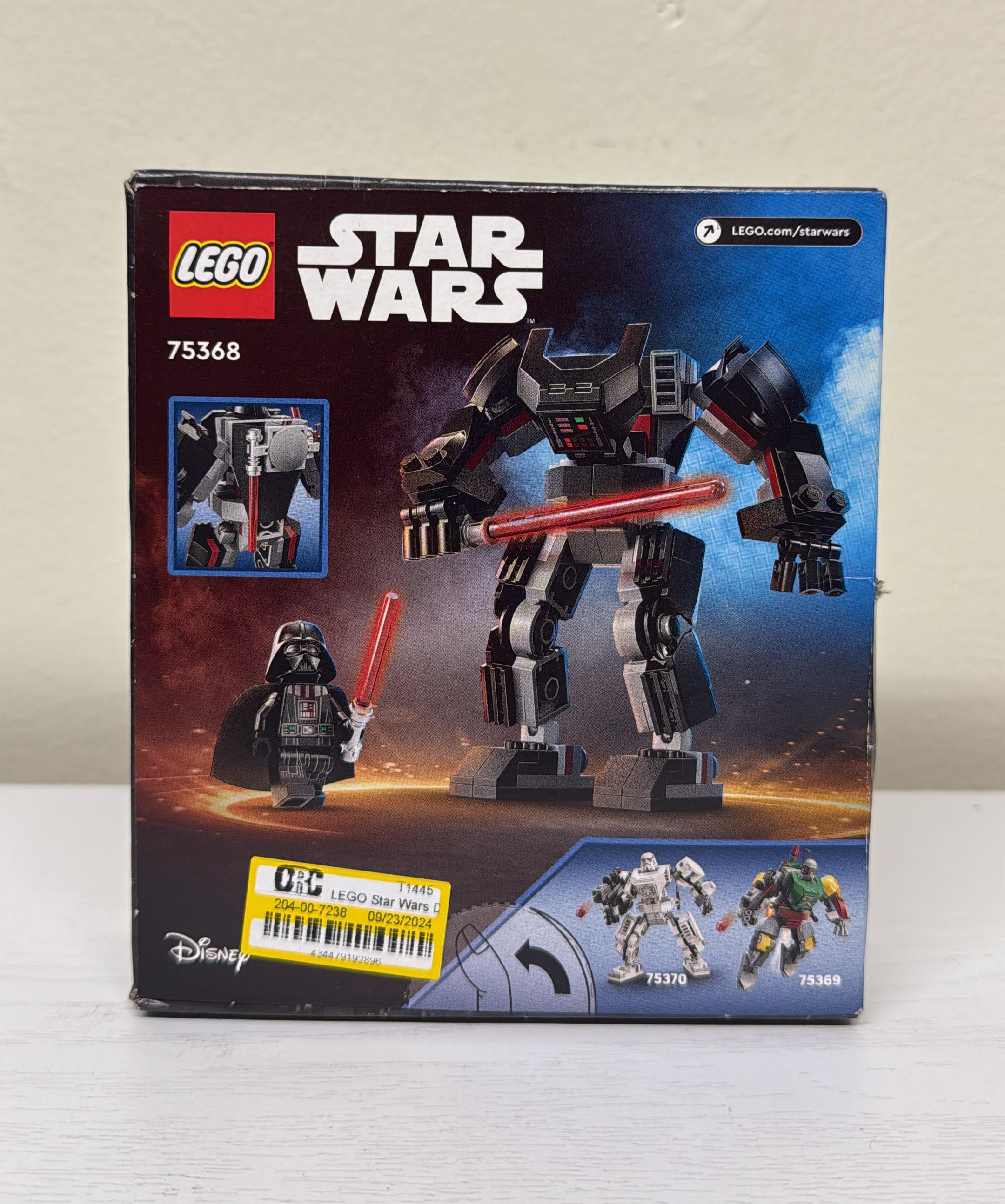 LEGO Star Wars Darth Vader Mech Action Figure 75368 (Brand New)