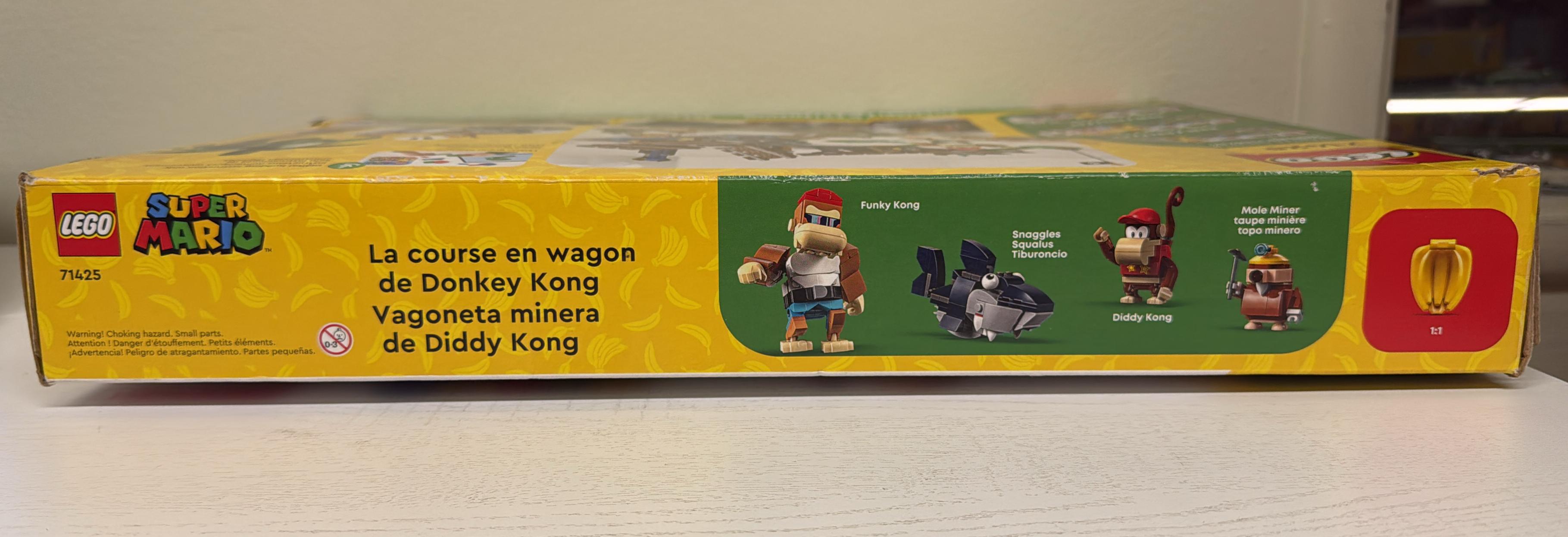 LEGO Super Mario Diddy Kong's Mine Cart Ride Expansion Set (71425) (Open Box)