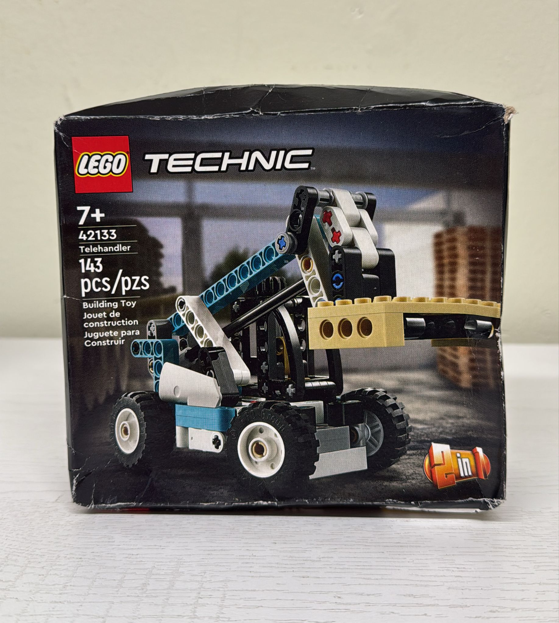 LEGO Technic Telehandler (42133) Building Kit (Brand New)