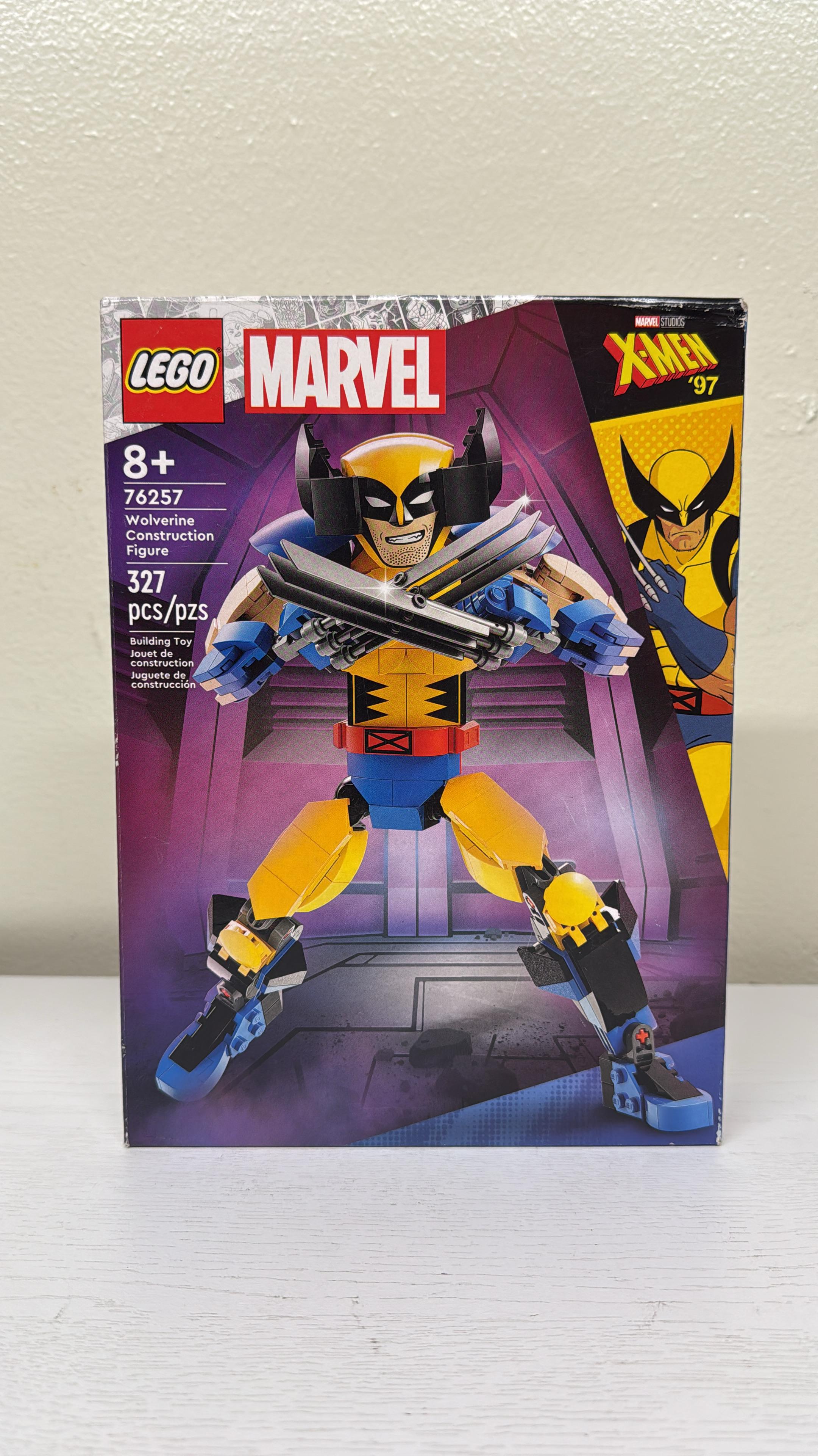 LEGO Marvel Wolverine Construction Figure Playset (76257) (Brand New)