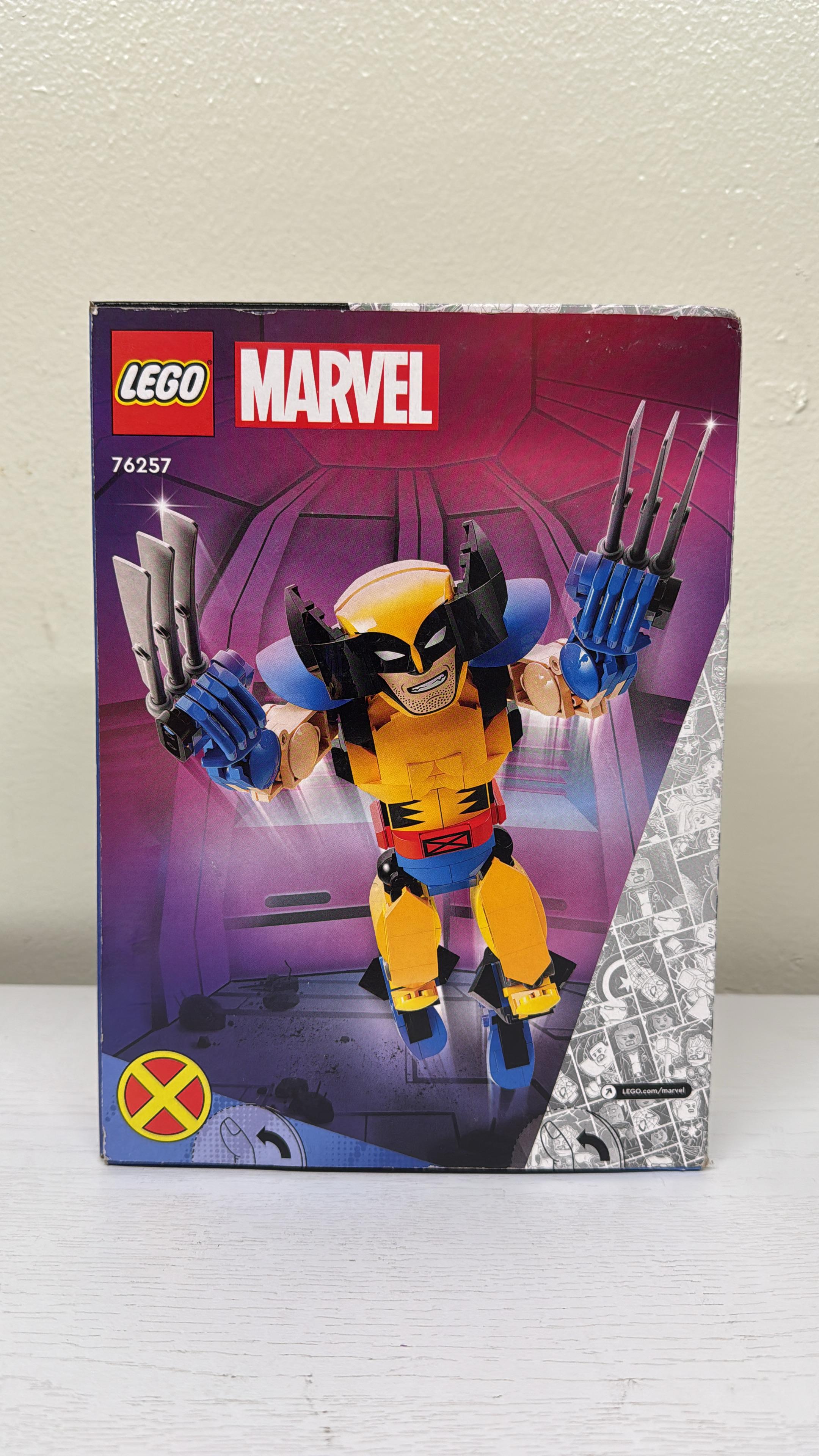 LEGO Marvel Wolverine Construction Figure Playset (76257) (Brand New)