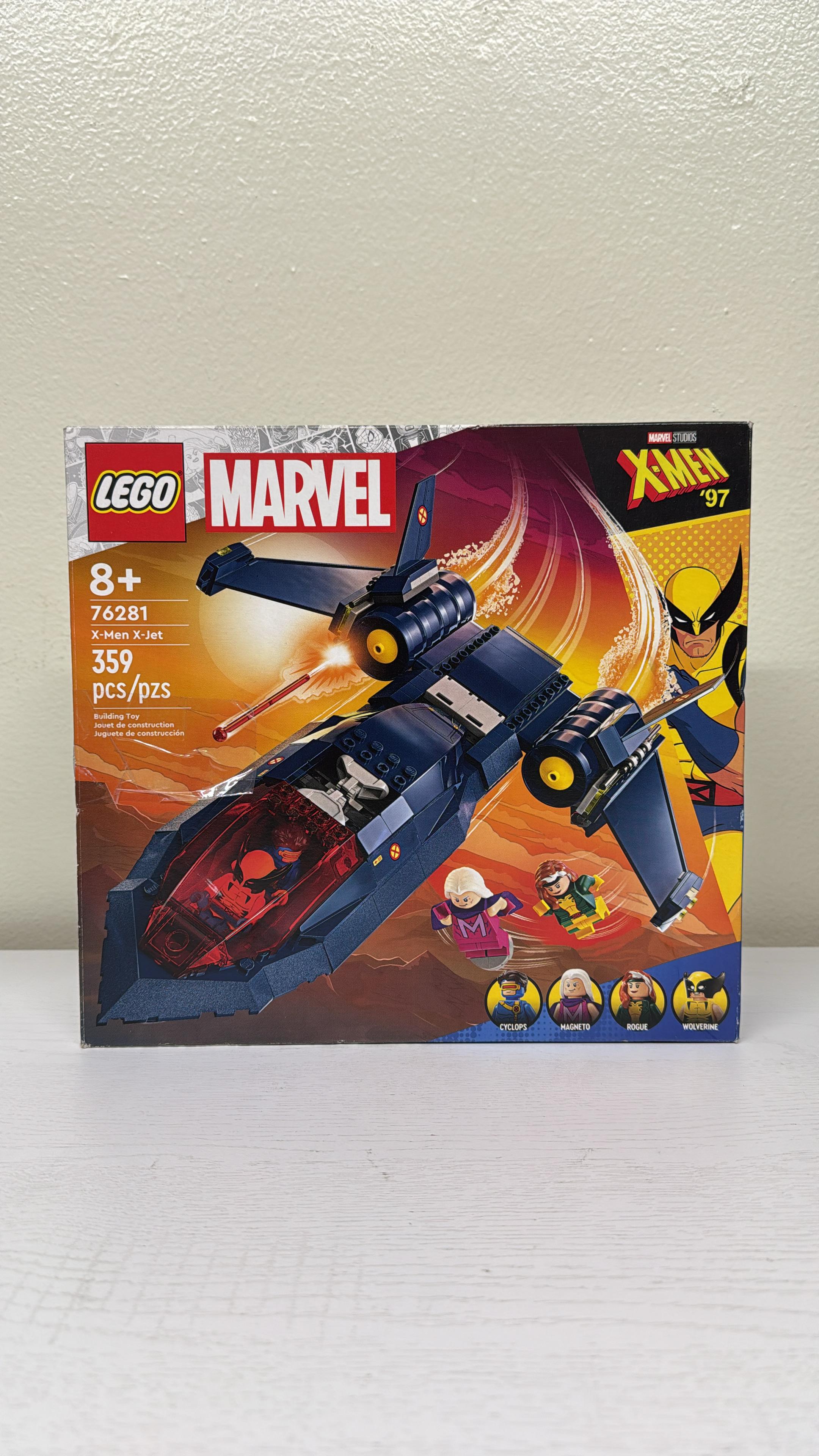 LEGO Marvel X-Men X-Jet Building Toy 76281 (Brand New)