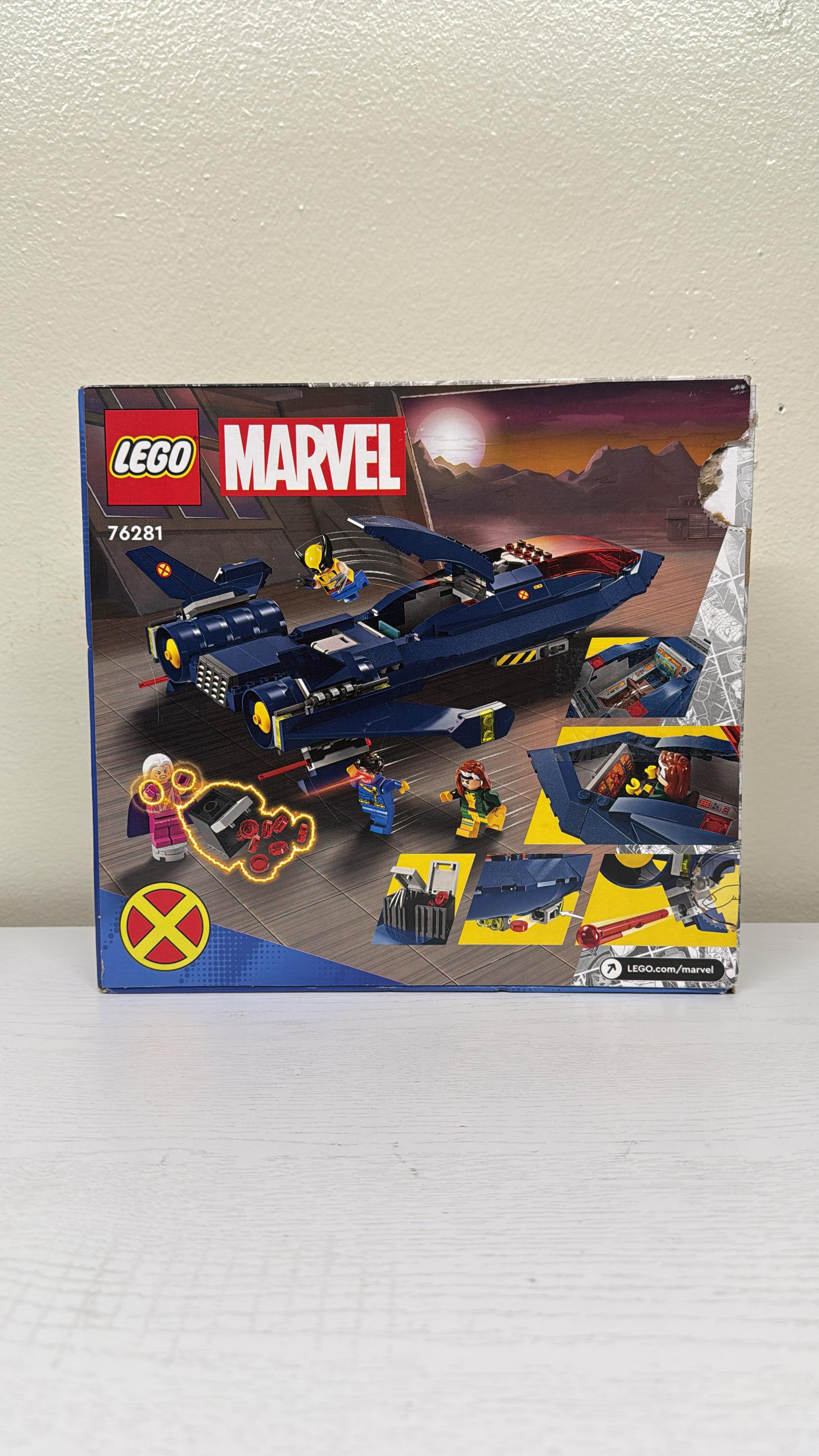 LEGO Marvel X-Men X-Jet Building Toy 76281 (Brand New)