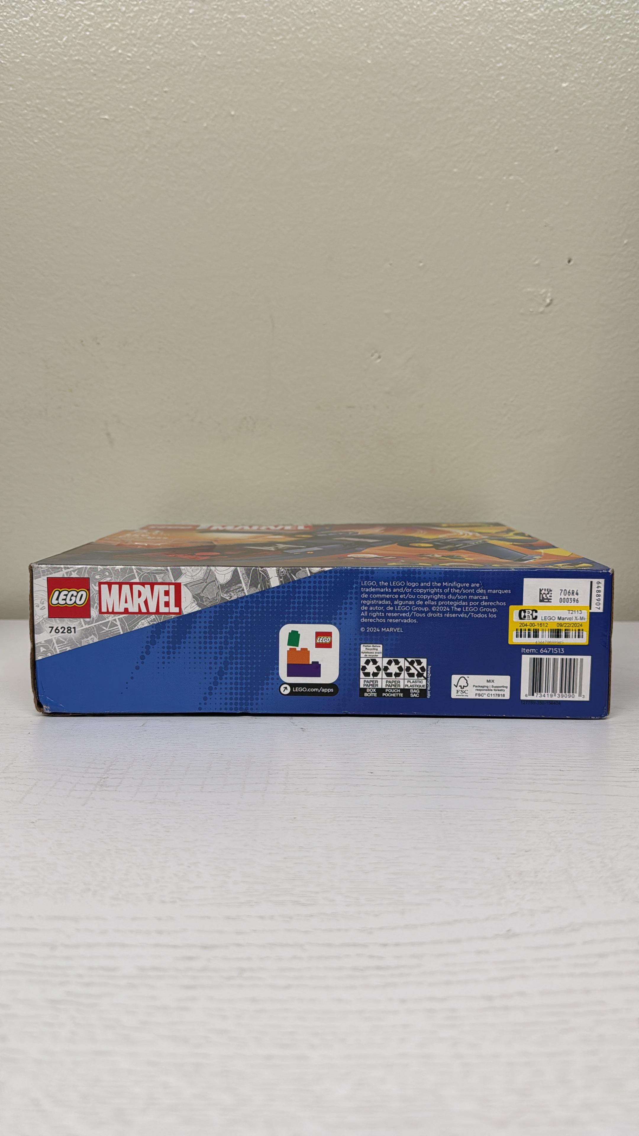 LEGO Marvel X-Men X-Jet Building Toy 76281 (Brand New)