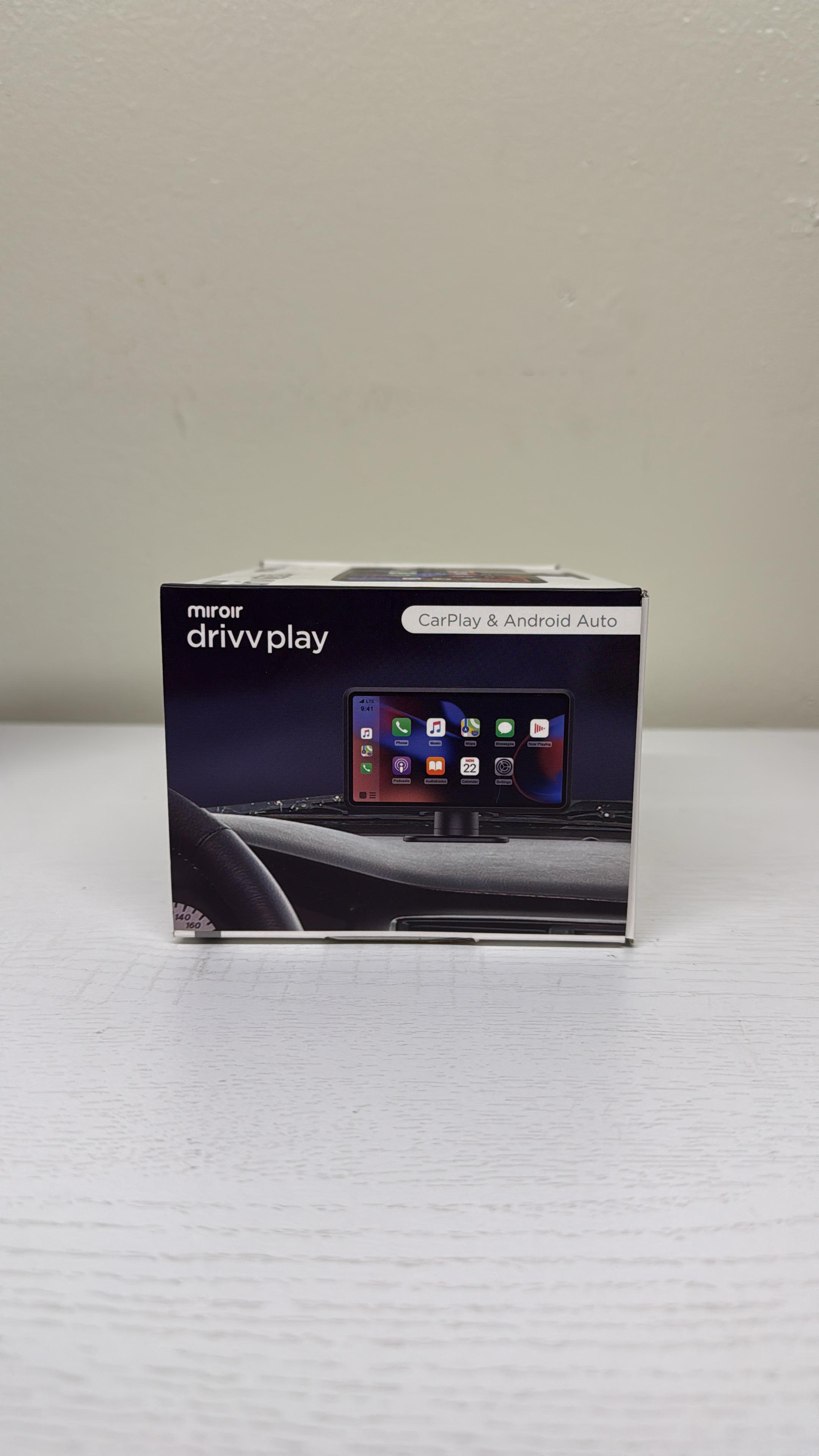 Miroir Drivvplay – Portable Wireless CarPlay and Android Auto Display