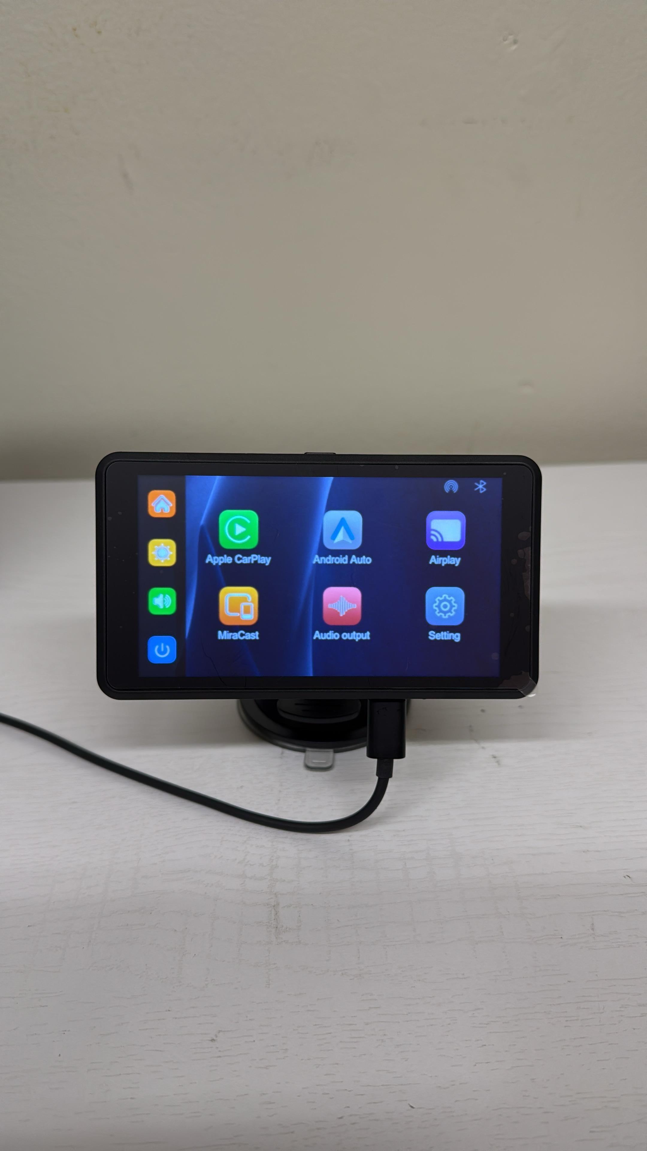 Miroir Drivvplay – Portable Wireless CarPlay and Android Auto Display