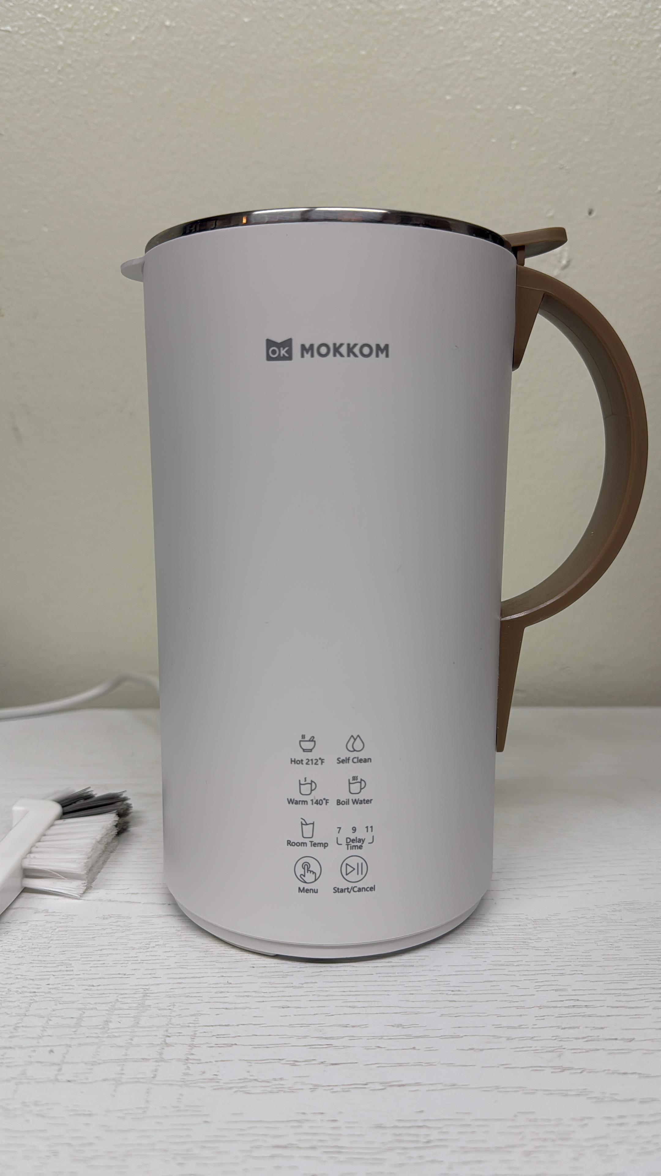 OK MOKKOM Automatic Nut Milk Maker - 20 oz Soy Milk Maker (Used)