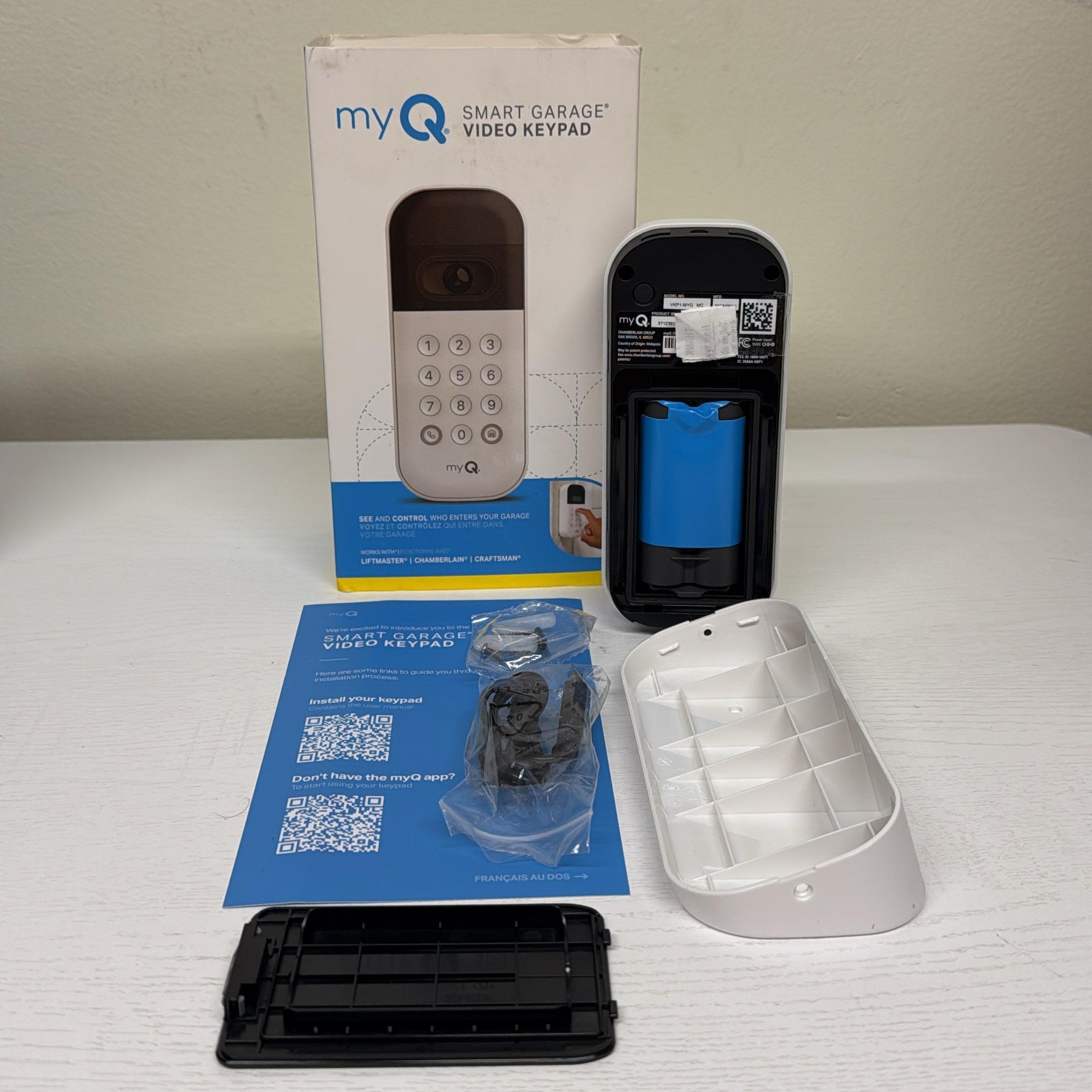 myQ Smart Garage Door Video Keypad (Open Box)