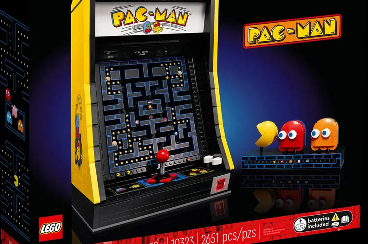 LEGO Icons PAC-MAN Arcade Retro Game Building Set 10323 (Brand New)